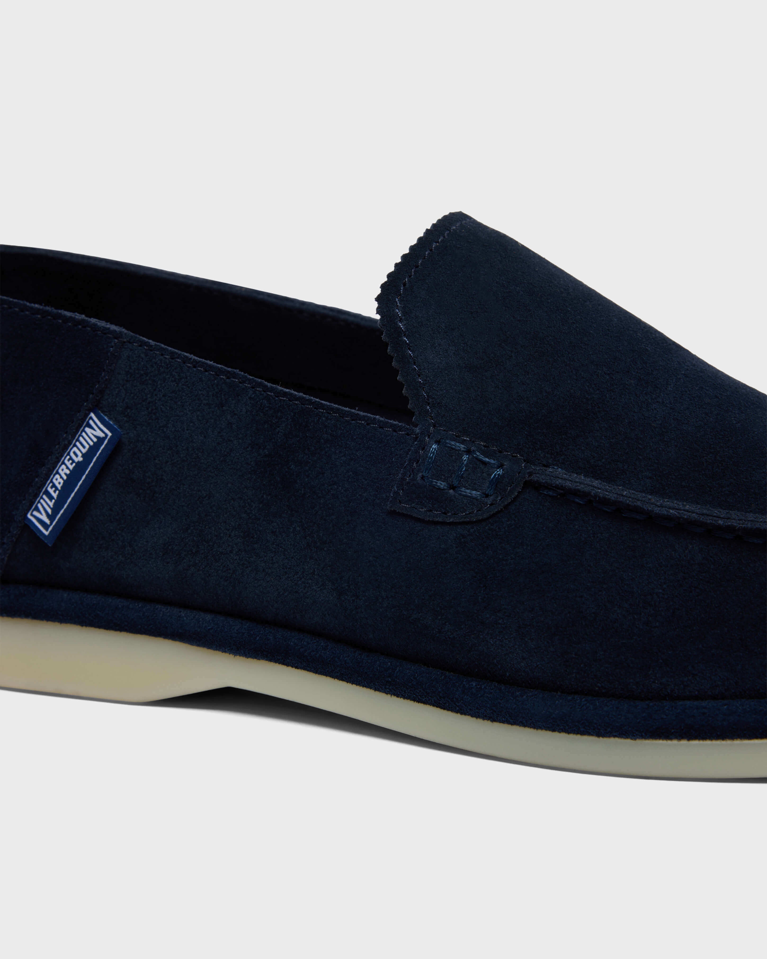 Suede Loafers - Blue Navy / Vilebrequin Discount