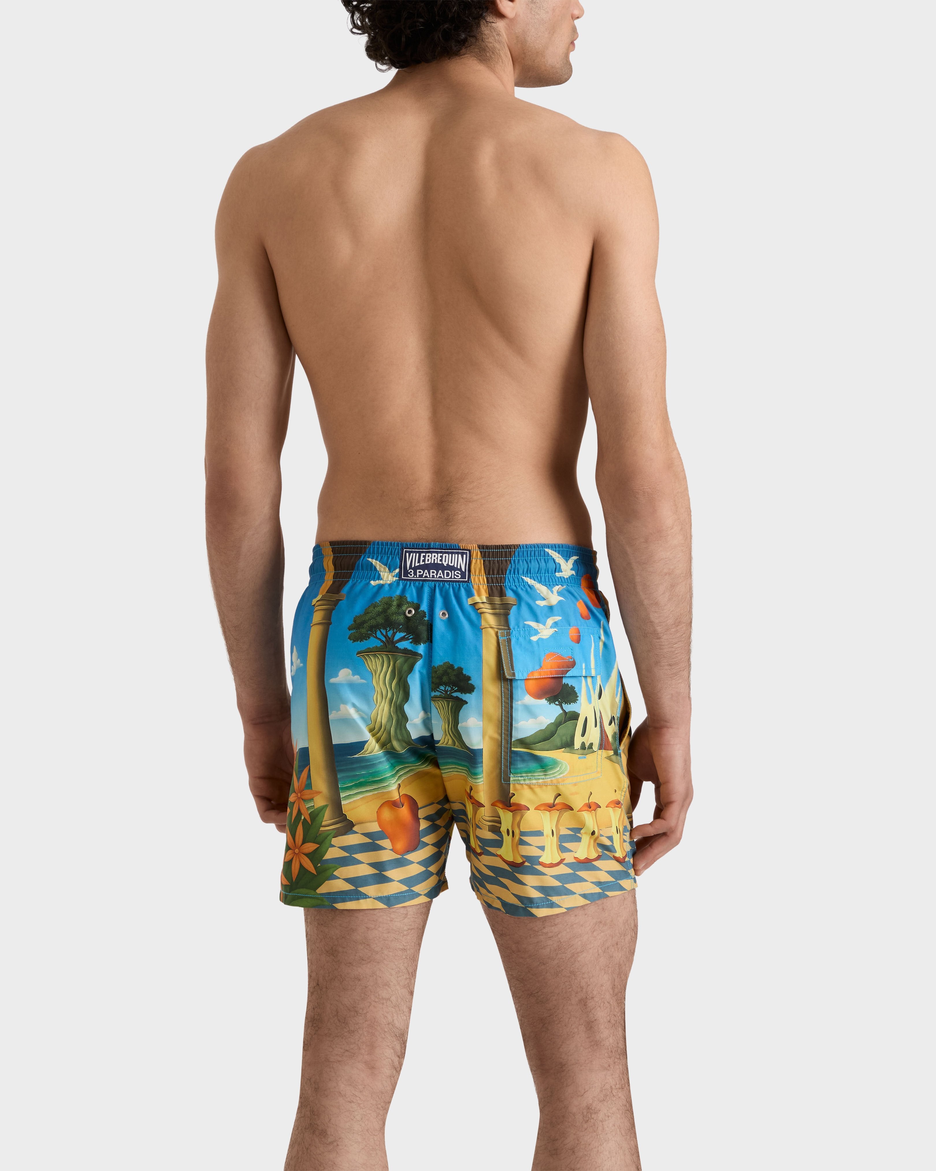 Swim Trunks Eden - VBQ x 3.PARADIS - Blue Santorini / Vilebrequin US