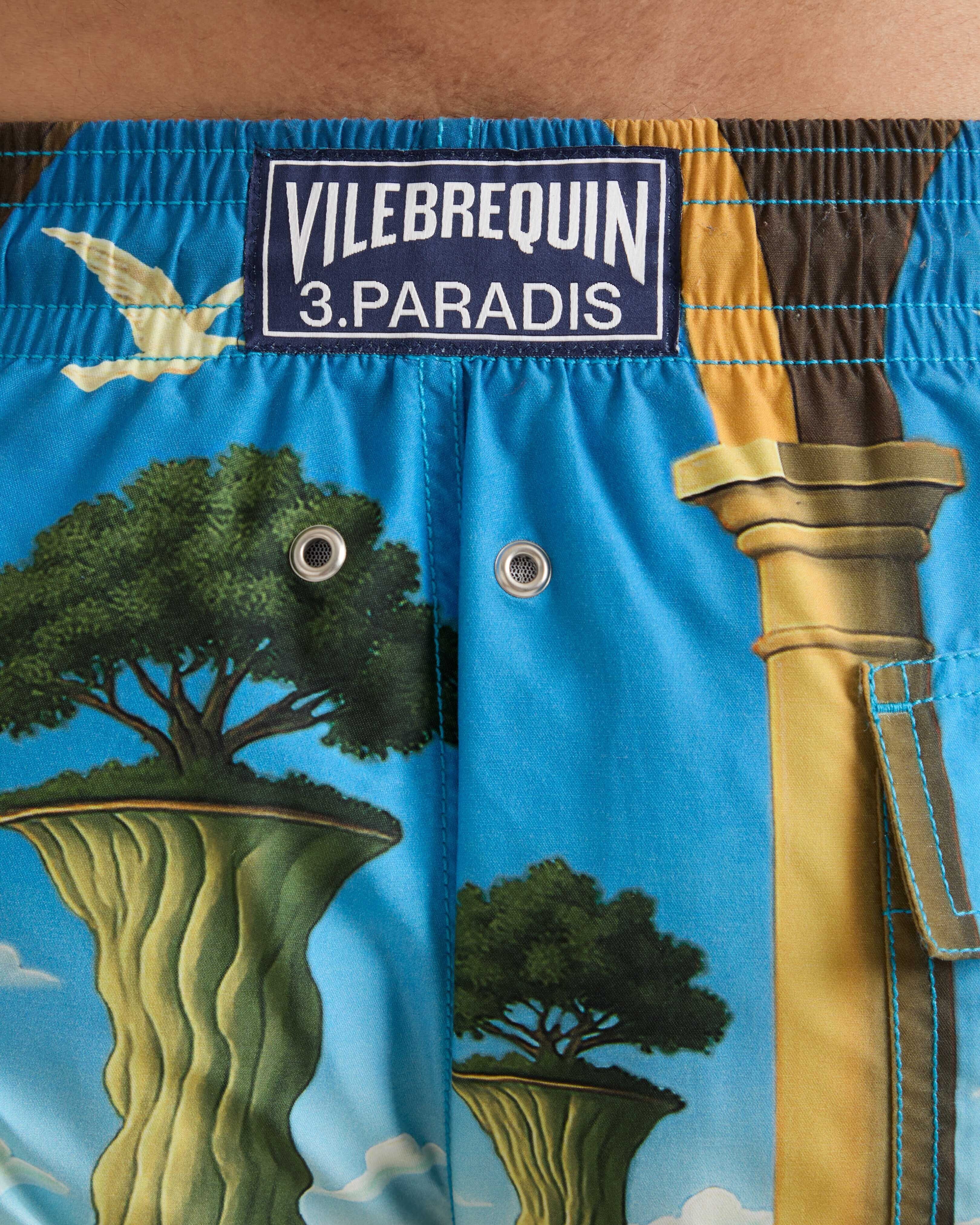 Swim Trunks Eden - VBQ x 3.PARADIS - Blue Santorini / Vilebrequin US