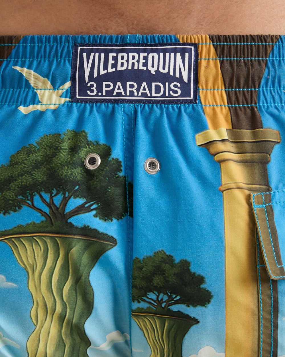 Swim Trunks Eden - VBQ x 3.PARADIS - Blue Santorini / Vilebrequin US