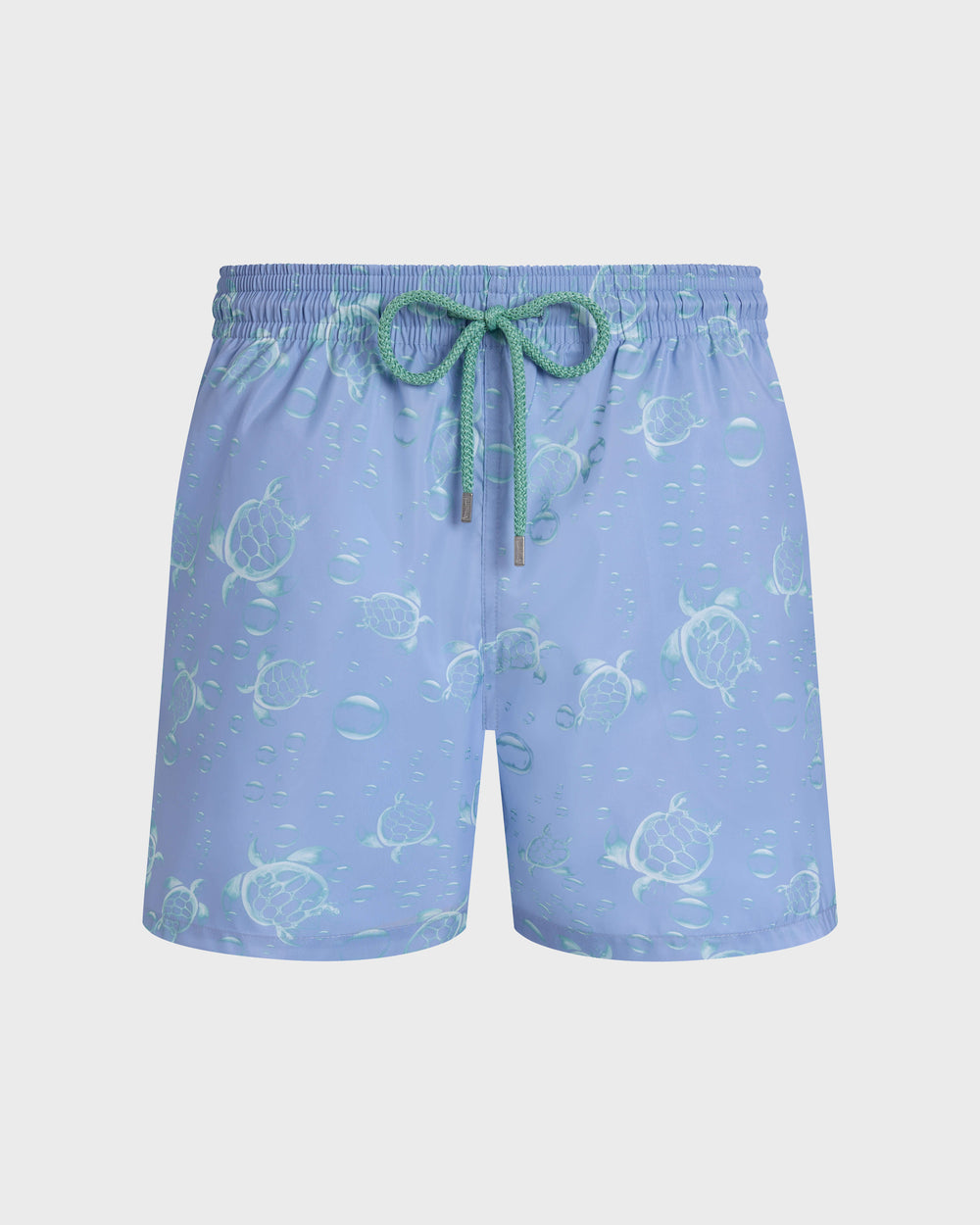 Ultra-light and packable Swim Trunks Bubbles Turtles 3D - Blue Cloudy / Vilebrequin New