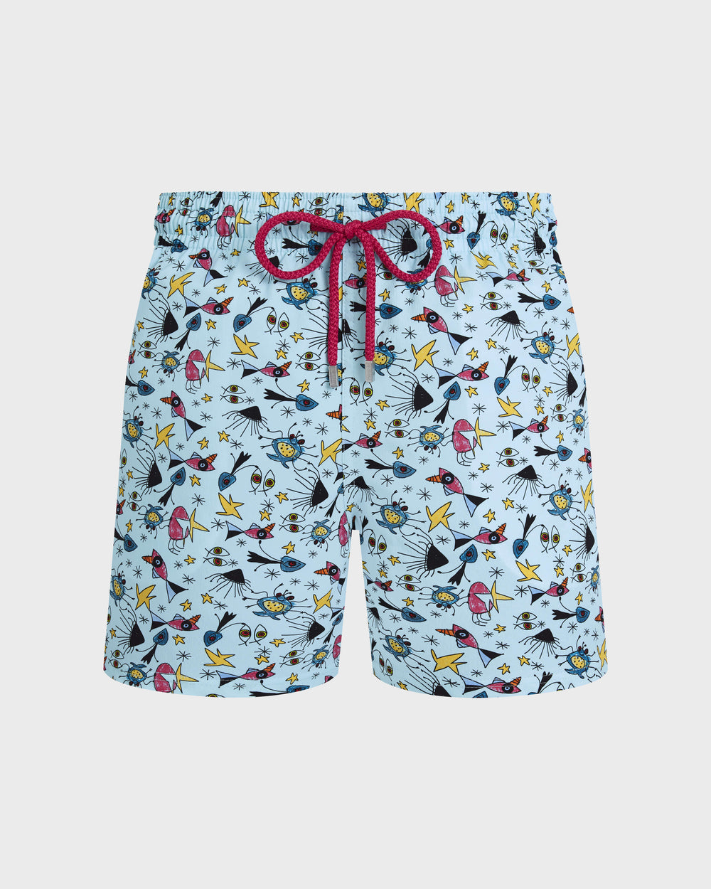Stretch Short Swim Trunks Aquatic Carnival - Blue Oxygene / Vilebrequin On sale