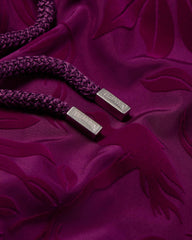 Ultra-light and packable Swim Trunks Flocked Birds of paradise - Purple Kerala / Vilebrequin On sale