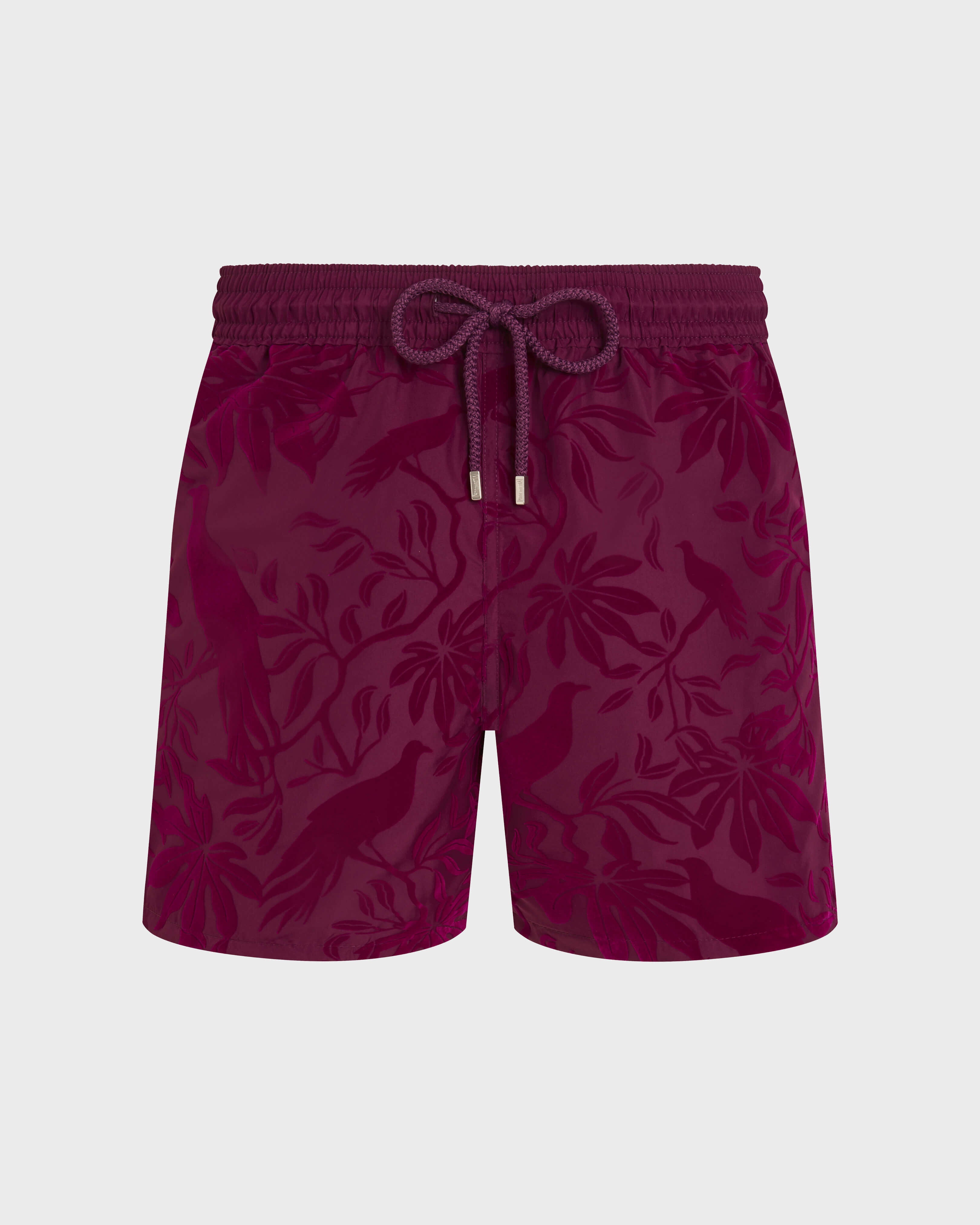Ultra-light and packable Swim Trunks Flocked Birds of paradise - Purple Kerala / Vilebrequin On sale