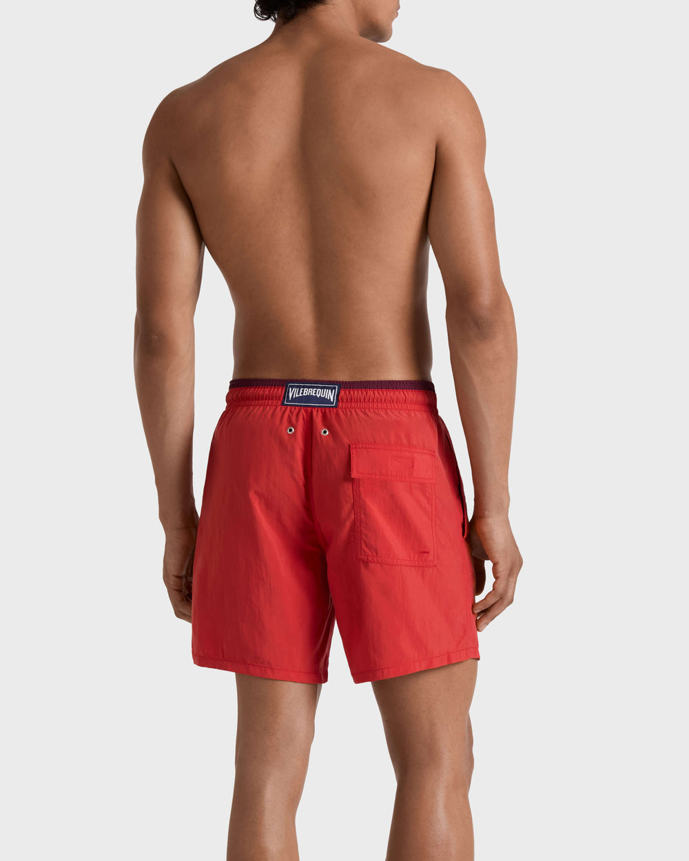 Swim Shorts Solid Bicolore - Red Dalia Swimwear / Vilebrequin Outlet