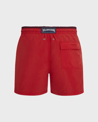 Swim Shorts Solid Bicolore - Red Dalia Swimwear / Vilebrequin Outlet