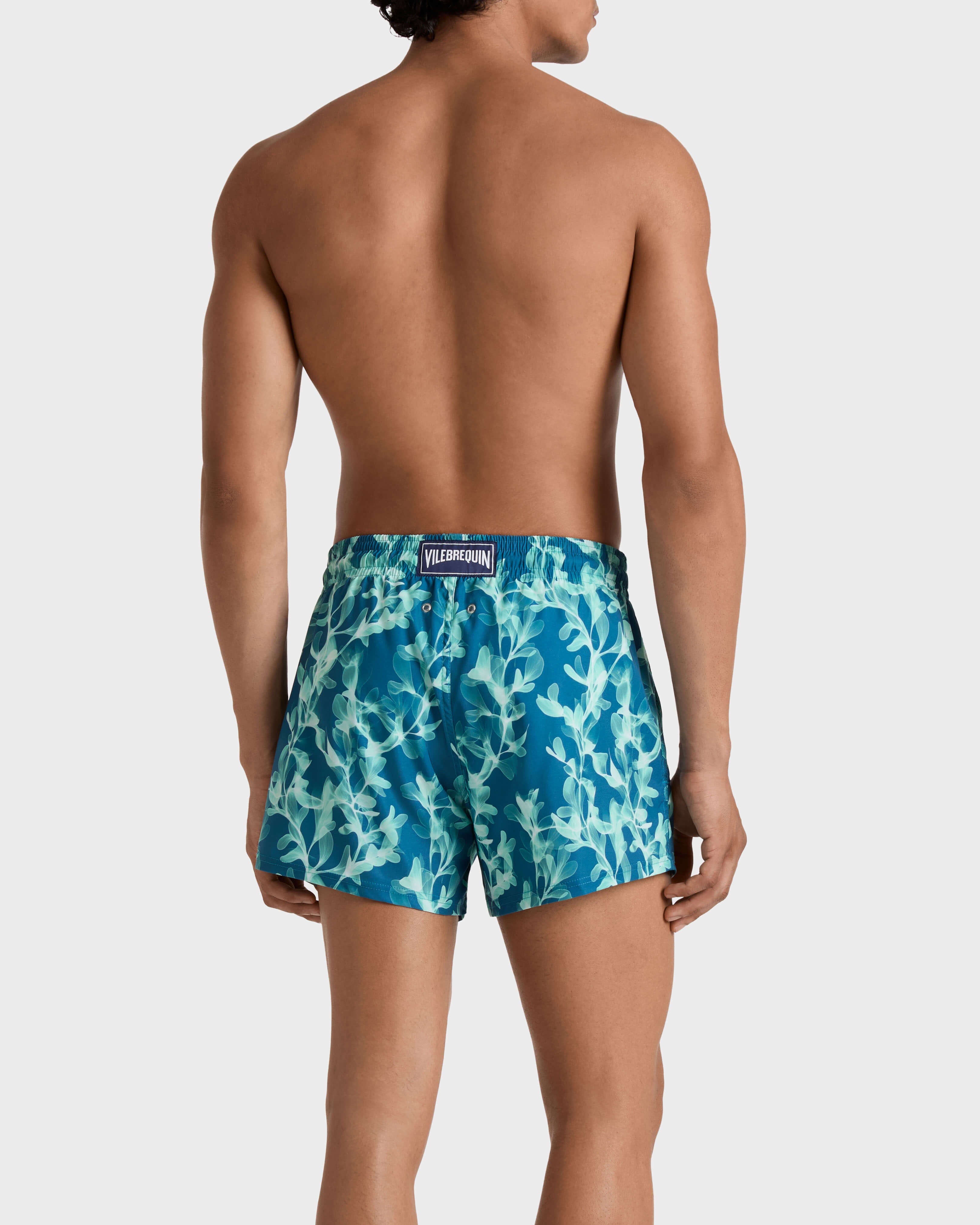 Short Stretch Swim Trunks X-Ray Seaweed - Blue Coin coin / Vilebrequin US