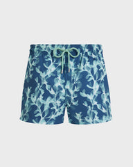 Short Stretch Swim Trunks X-Ray Seaweed - Blue Coin coin / Vilebrequin US