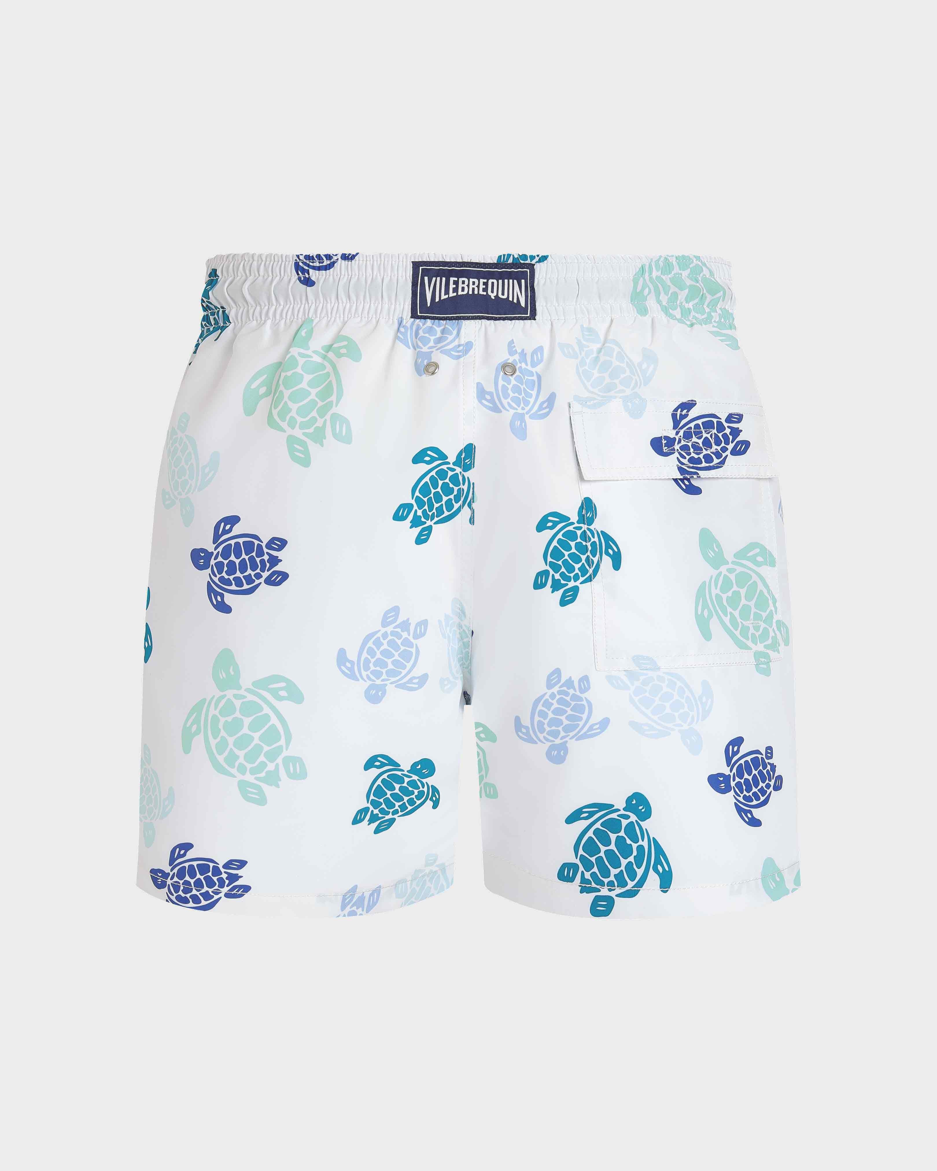 Swim Trunks Tortues Multicolores - White / Vilebrequin Sale