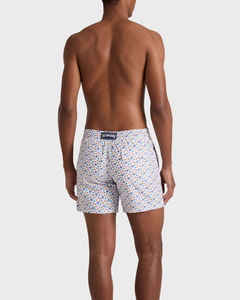 Swim Trunks Micro Ronde des Tortues - White / Vilebrequin On sale