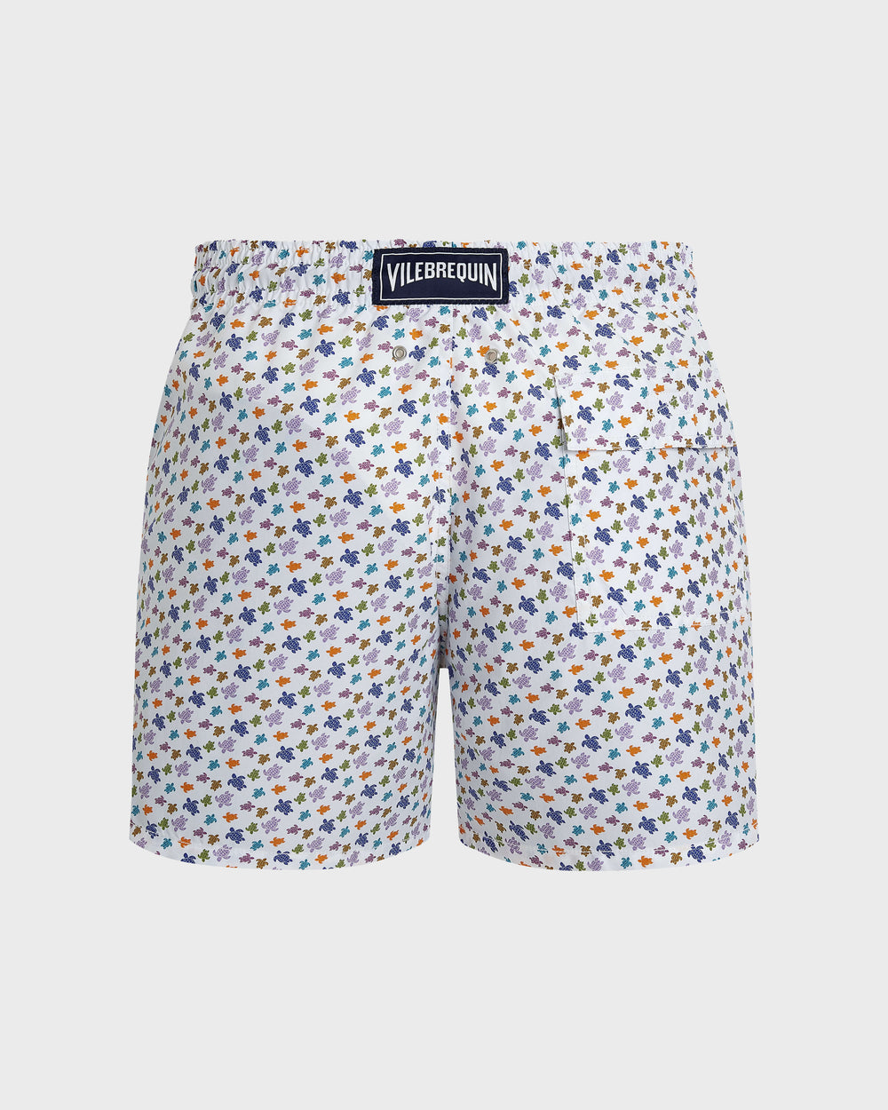 Swim Trunks Micro Ronde des Tortues - White / Vilebrequin On sale