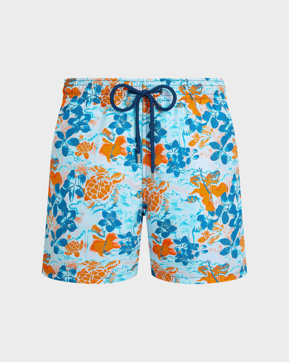 Swim Trunks Jungle Turtles - Blue Coin coin / Vilebrequin Discount