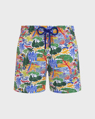 Swim Trunks Seaside Life - White / Vilebrequin For sale