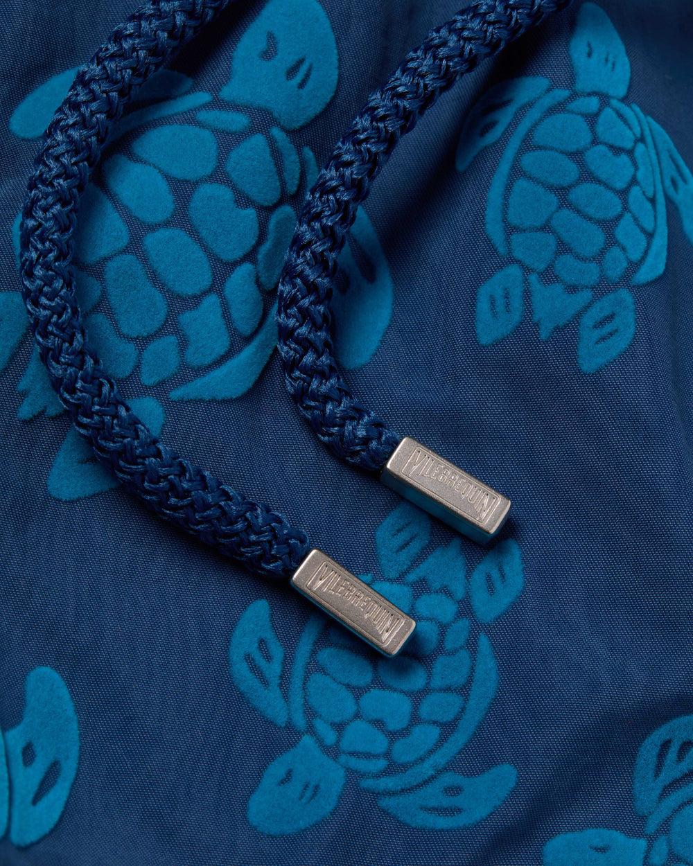Swim Trunks Flocked Ronde des Tortues - Blue Evening / Vilebrequin Online