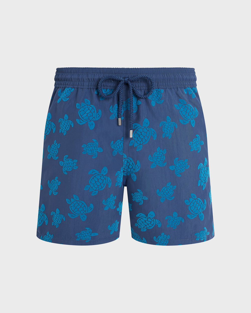 Swim Trunks Flocked Ronde des Tortues - Blue Evening / Vilebrequin Online