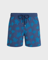 Swim Trunks Flocked Ronde des Tortues - Blue Evening / Vilebrequin Online