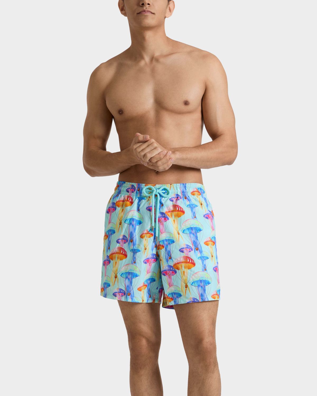 Swim Trunks Medusair - Blue Oxygene / Vilebrequin On sale