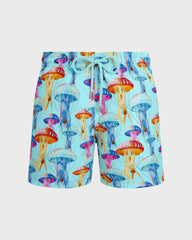 Swim Trunks Medusair - Blue Oxygene / Vilebrequin On sale