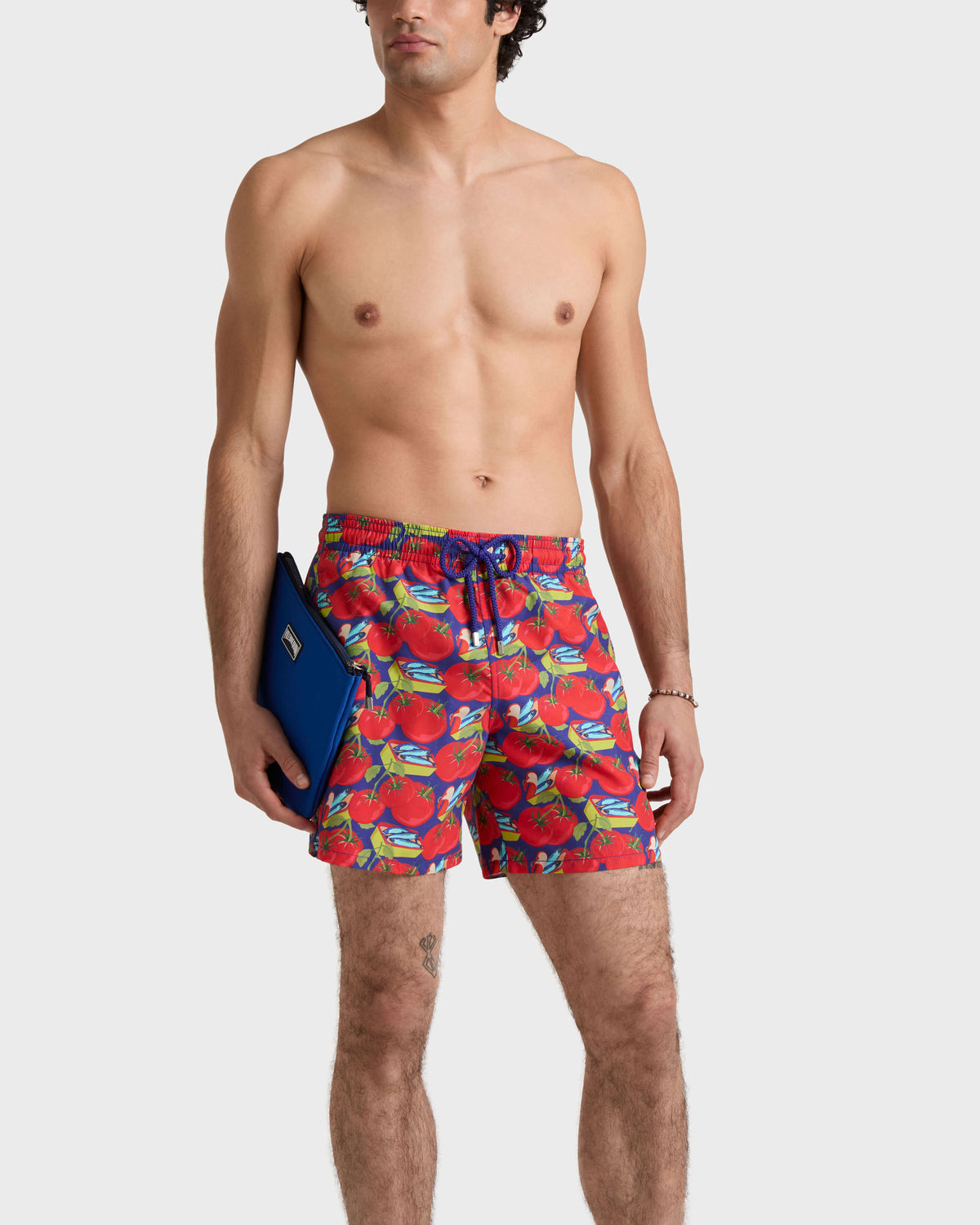Swim Trunks Sardine and Tomato - Purple blue / Vilebrequin Outlet