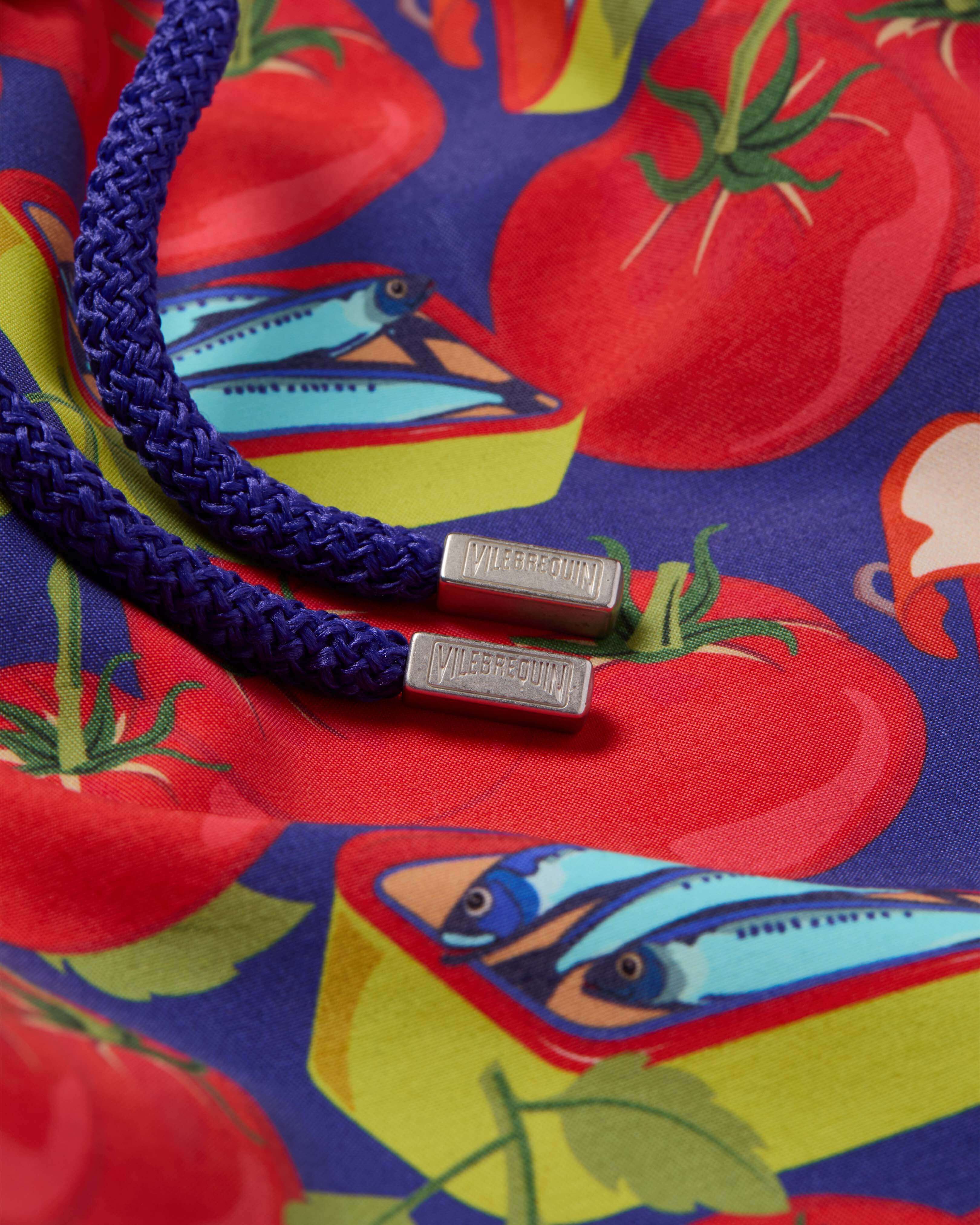 Swim Trunks Sardine and Tomato - Purple blue / Vilebrequin Outlet