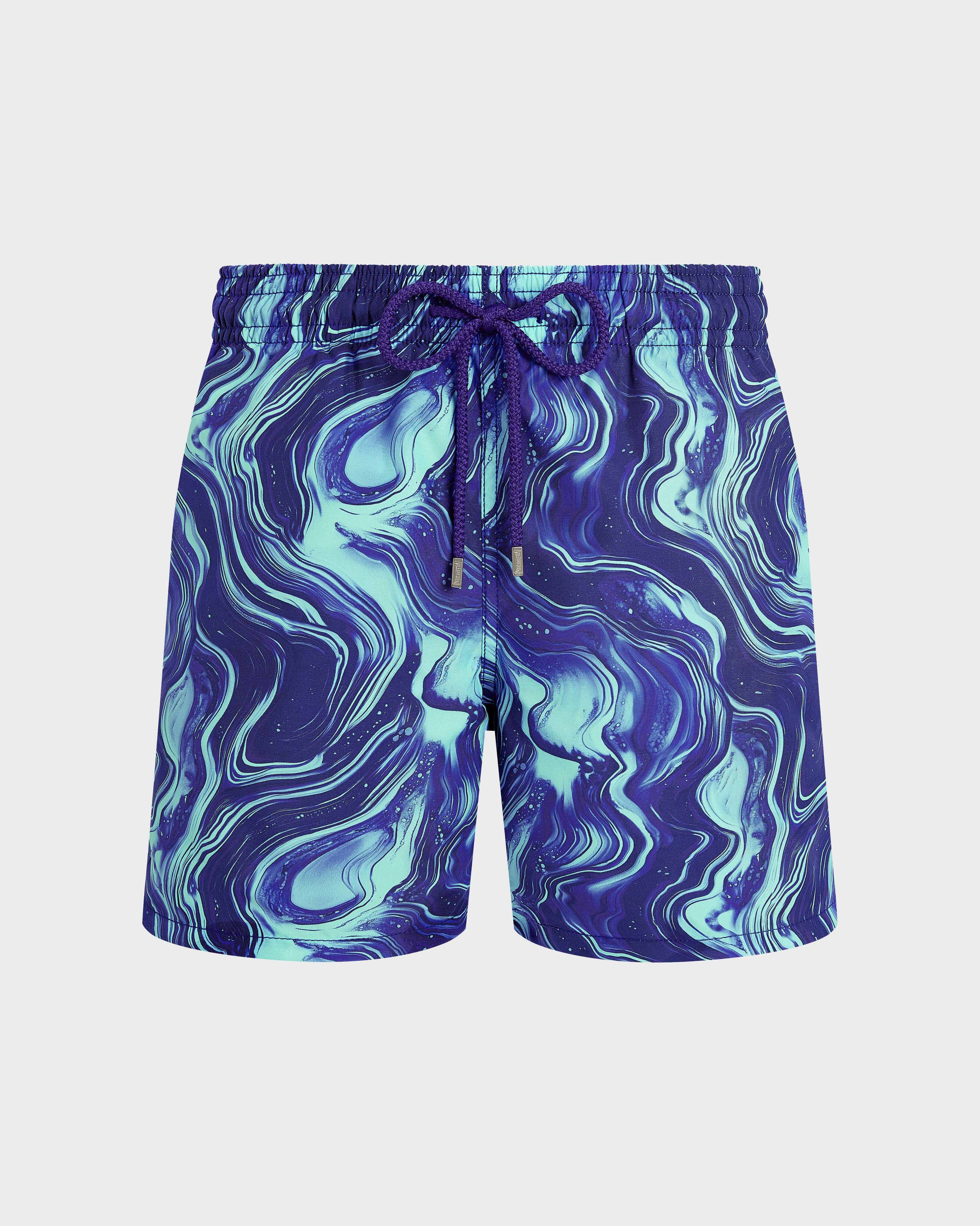 Swim Trunks Marble - Blue Versailles / Vilebrequin US