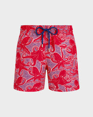 Swim Trunks Hypnoctopus - Poppy red / Vilebrequin New