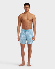 Swim Shorts Turtles Net - White / Vilebrequin Online