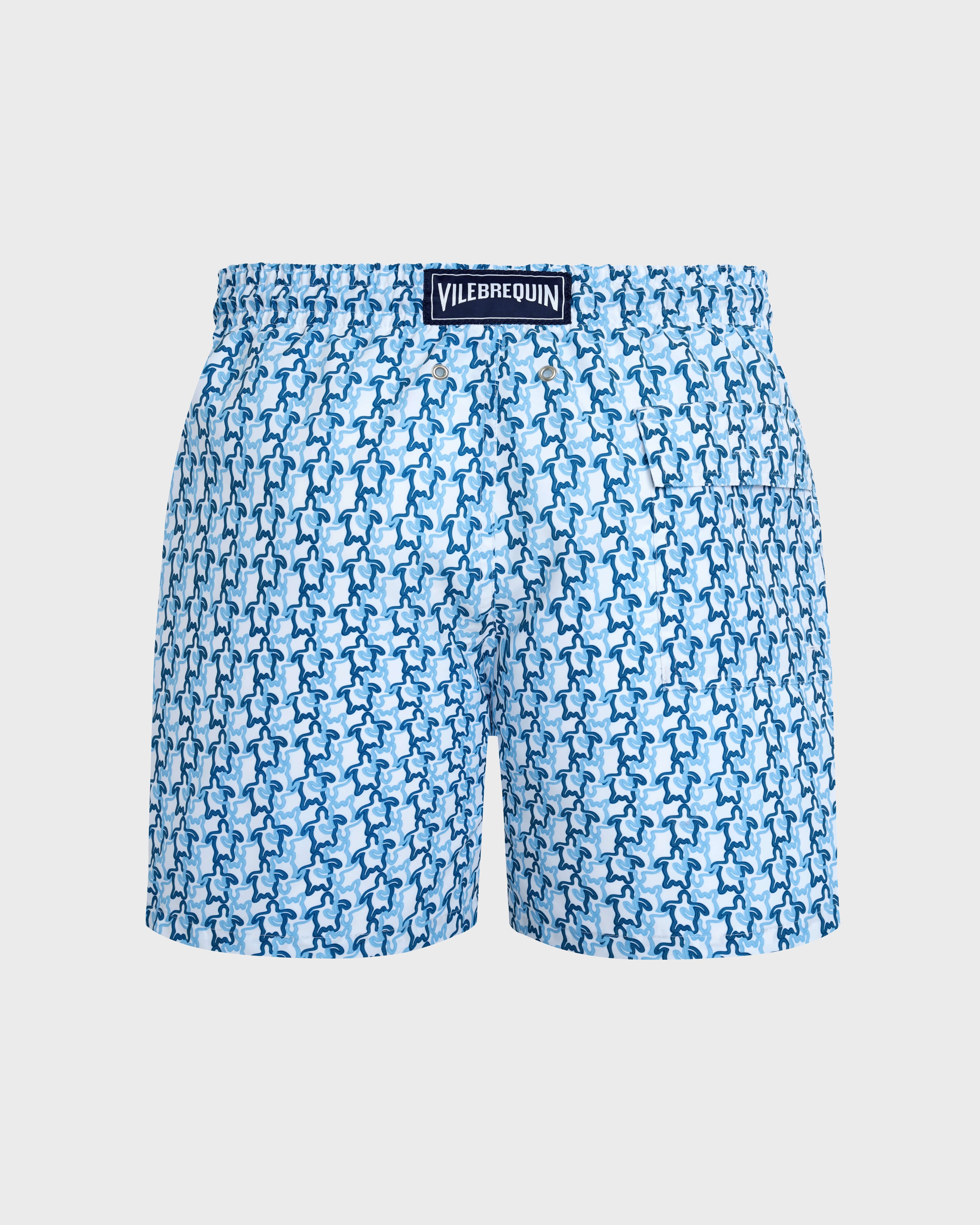 Swim Shorts Turtles Net - White / Vilebrequin Online