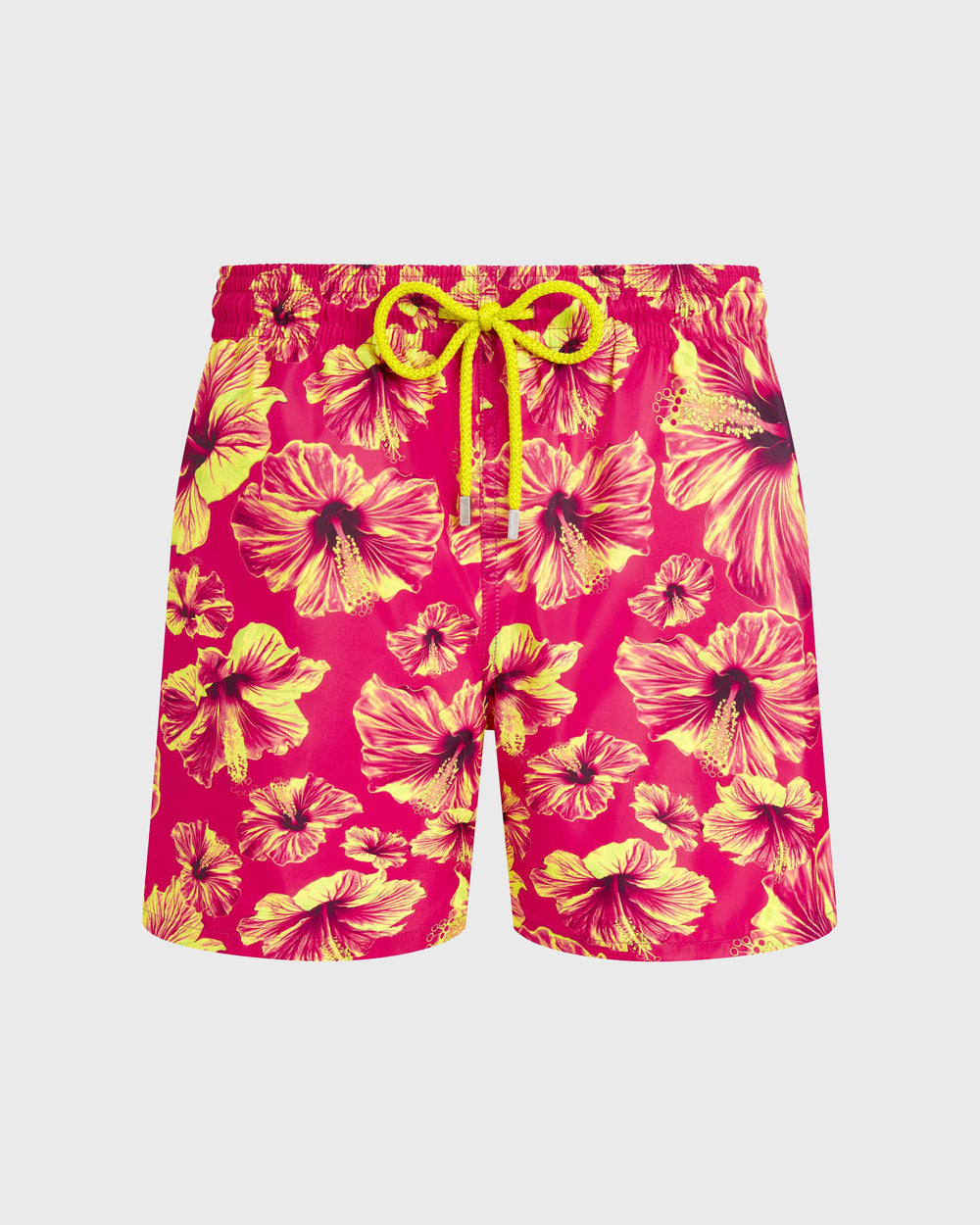 Ultra-light and packable Swim Trunks Macro Hibiscus - Pink Eclaireur / Vilebrequin Sale