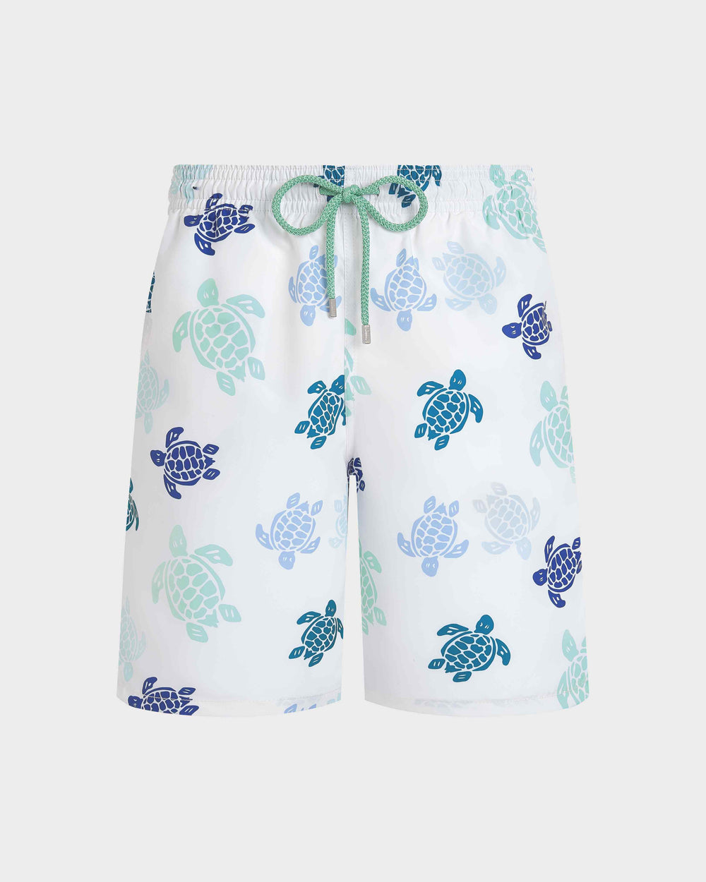 Long Swim Trunks Tortues Multicolores - White / Vilebrequin On sale