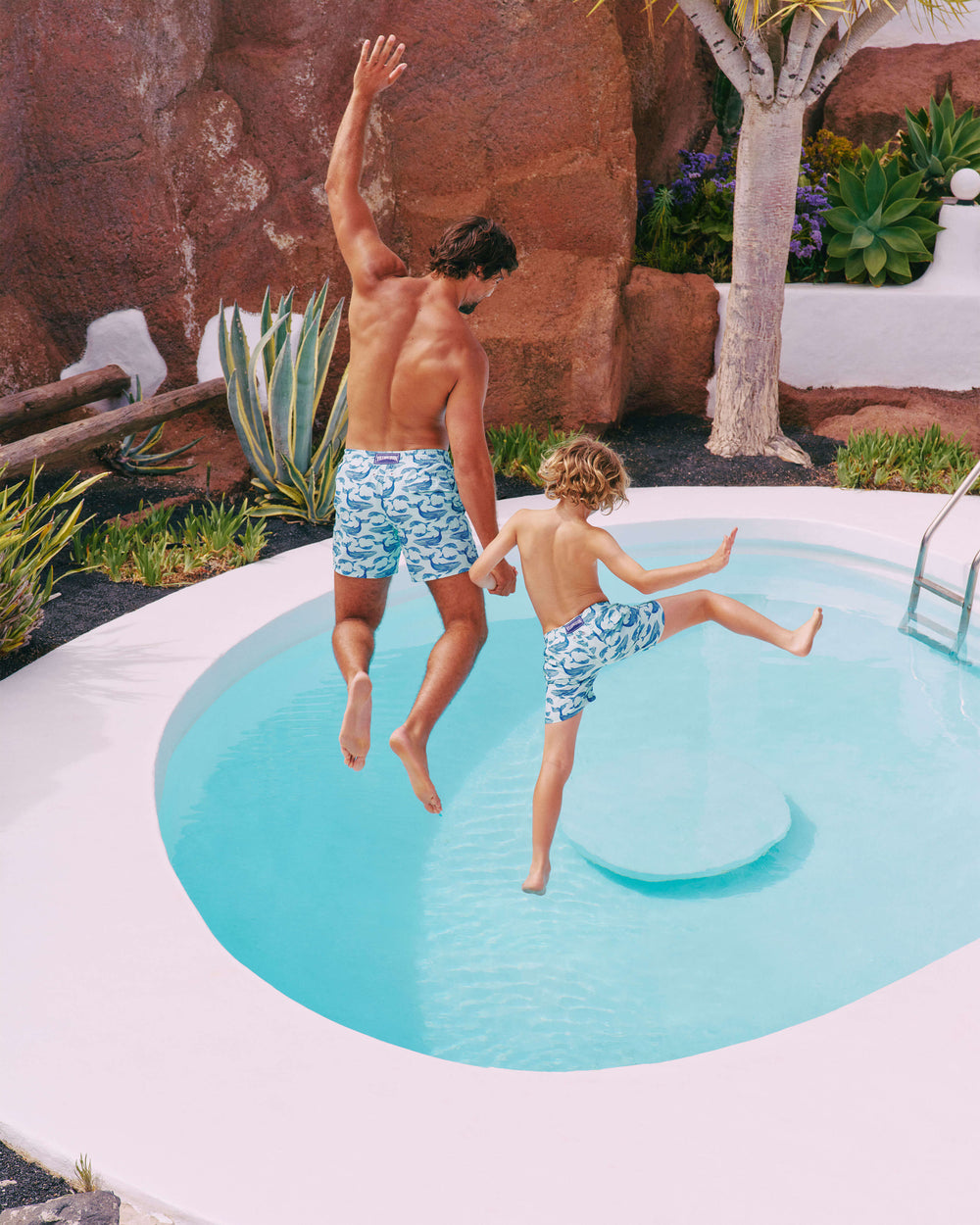 Swim Shorts Whales - Blue note / Vilebrequin Discount