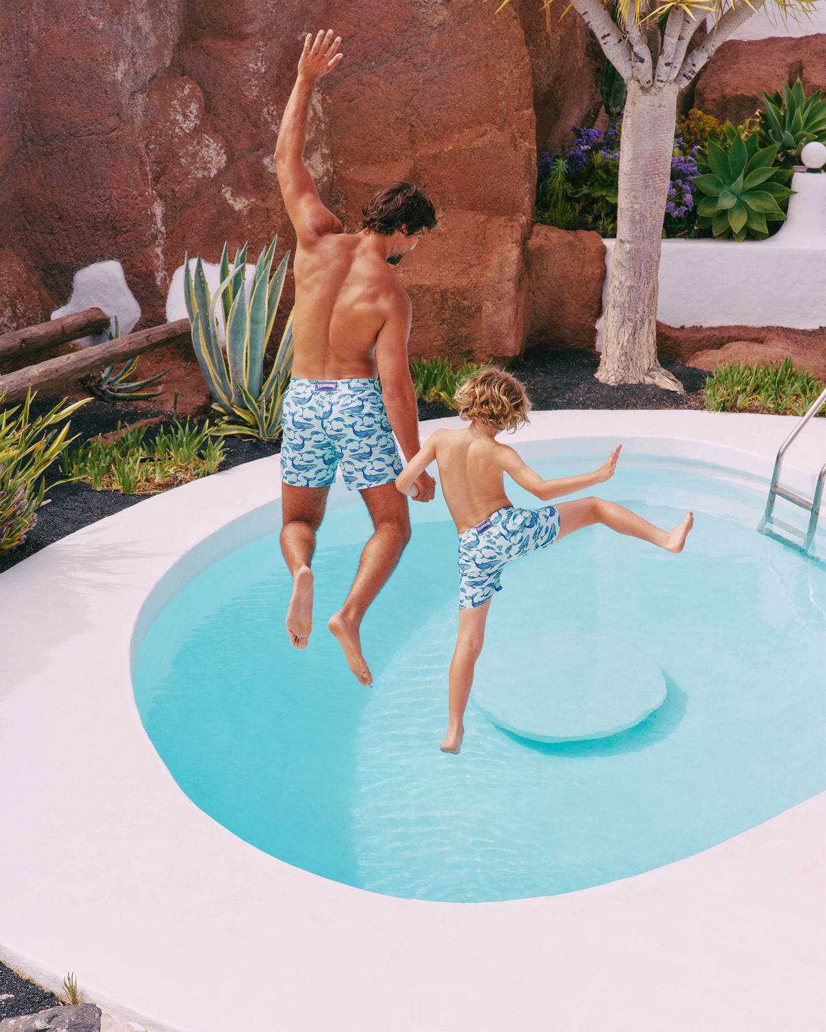 Swim Shorts Whales - Blue note / Vilebrequin Discount