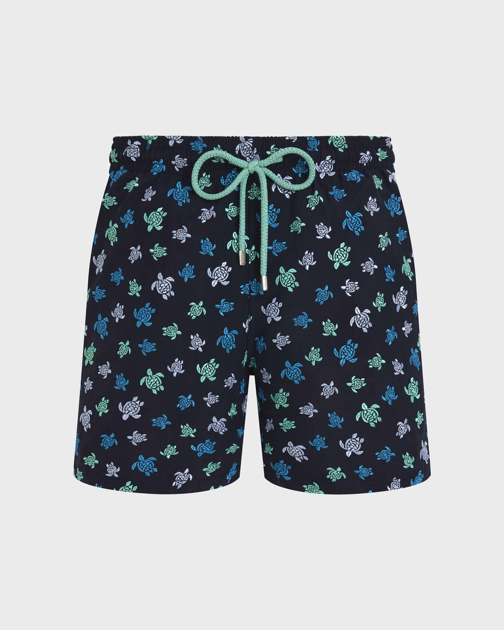 Embroidered Swim Trunks Micro Ronde des Tortues - Limited Edition - Blue Navy / Vilebrequin New