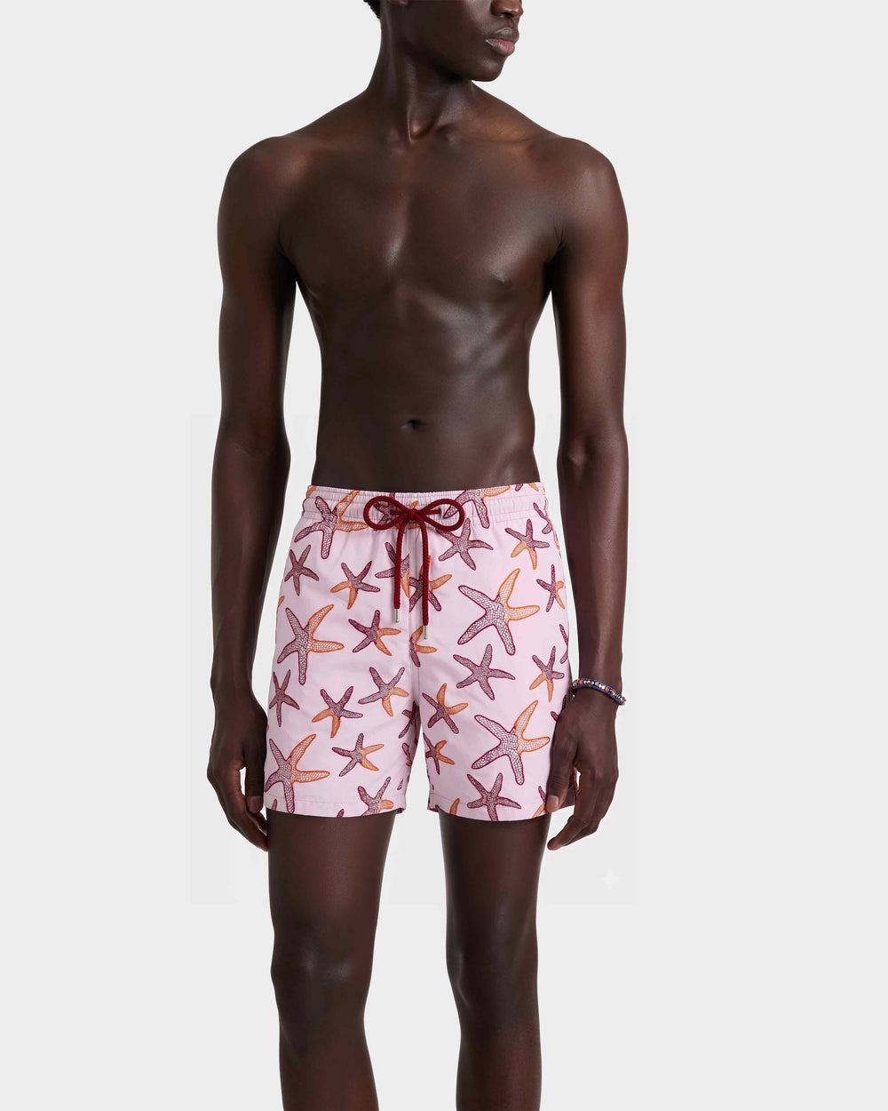 Swim shorts Embroidered Starfish - Petale / pink / Vilebrequin On sale