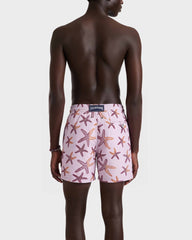 Swim shorts Embroidered Starfish - Petale / pink / Vilebrequin On sale