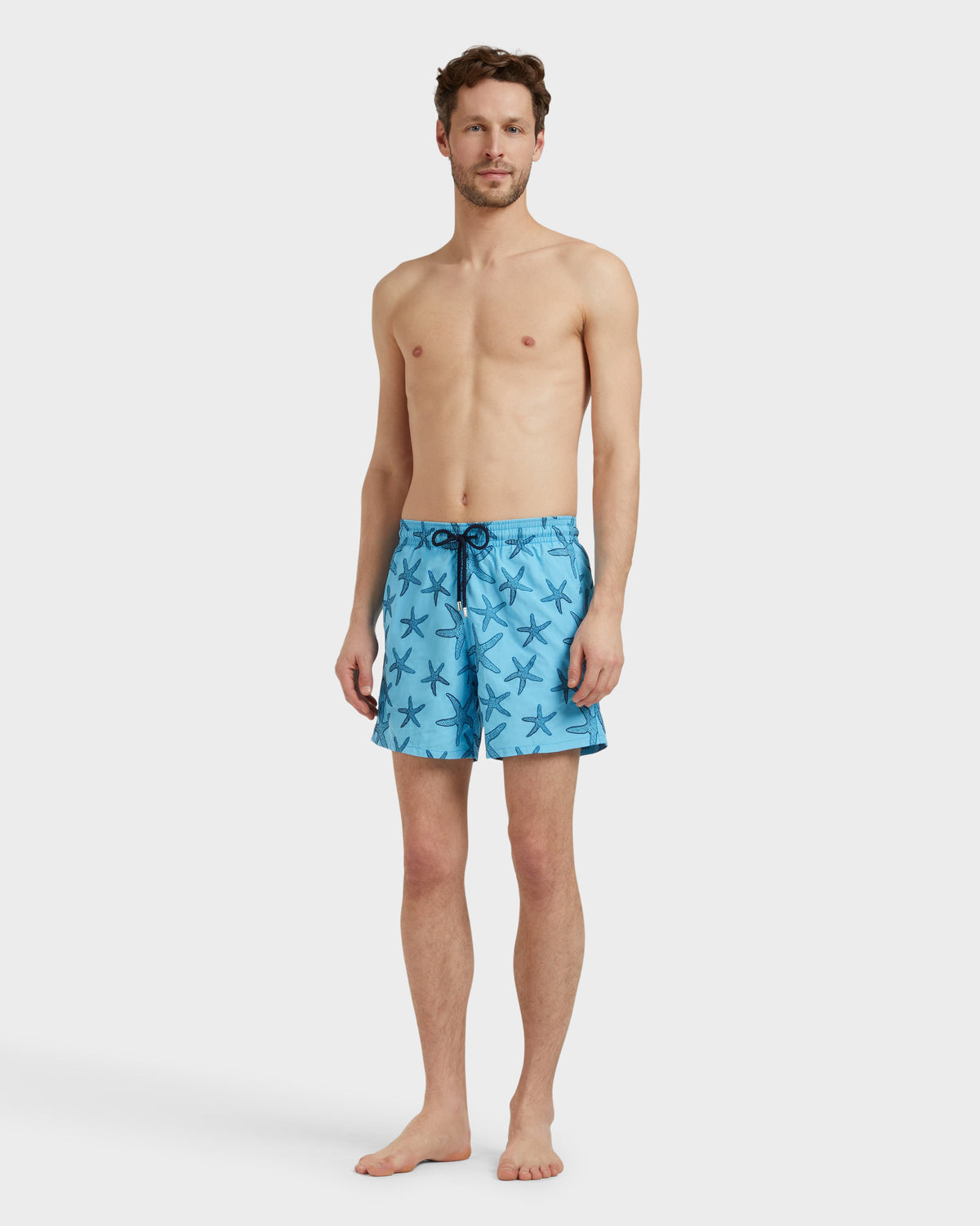 Swim shorts Embroidered Starfish - Blue topaz / Vilebrequin For sale