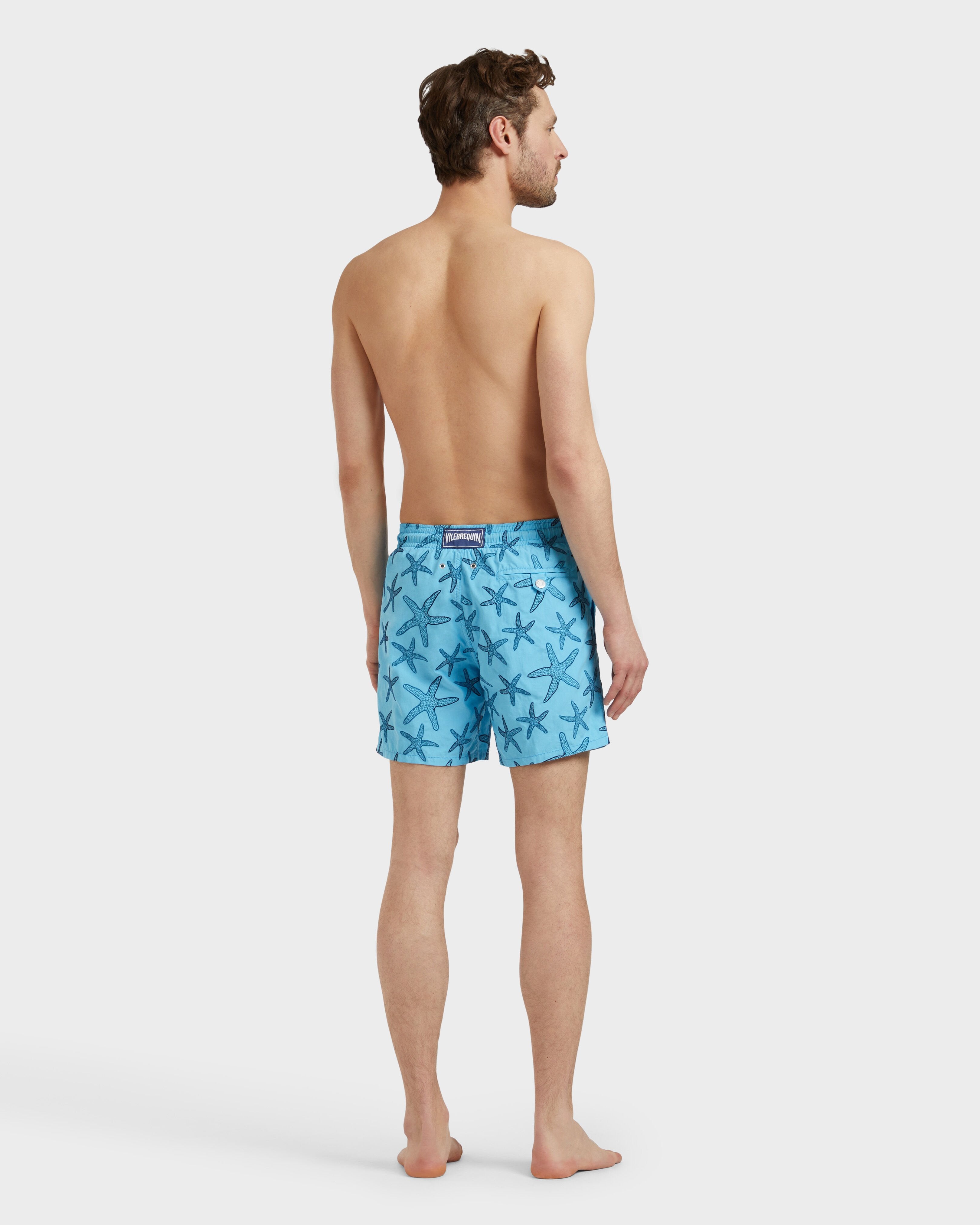 Swim shorts Embroidered Starfish - Blue topaz / Vilebrequin For sale