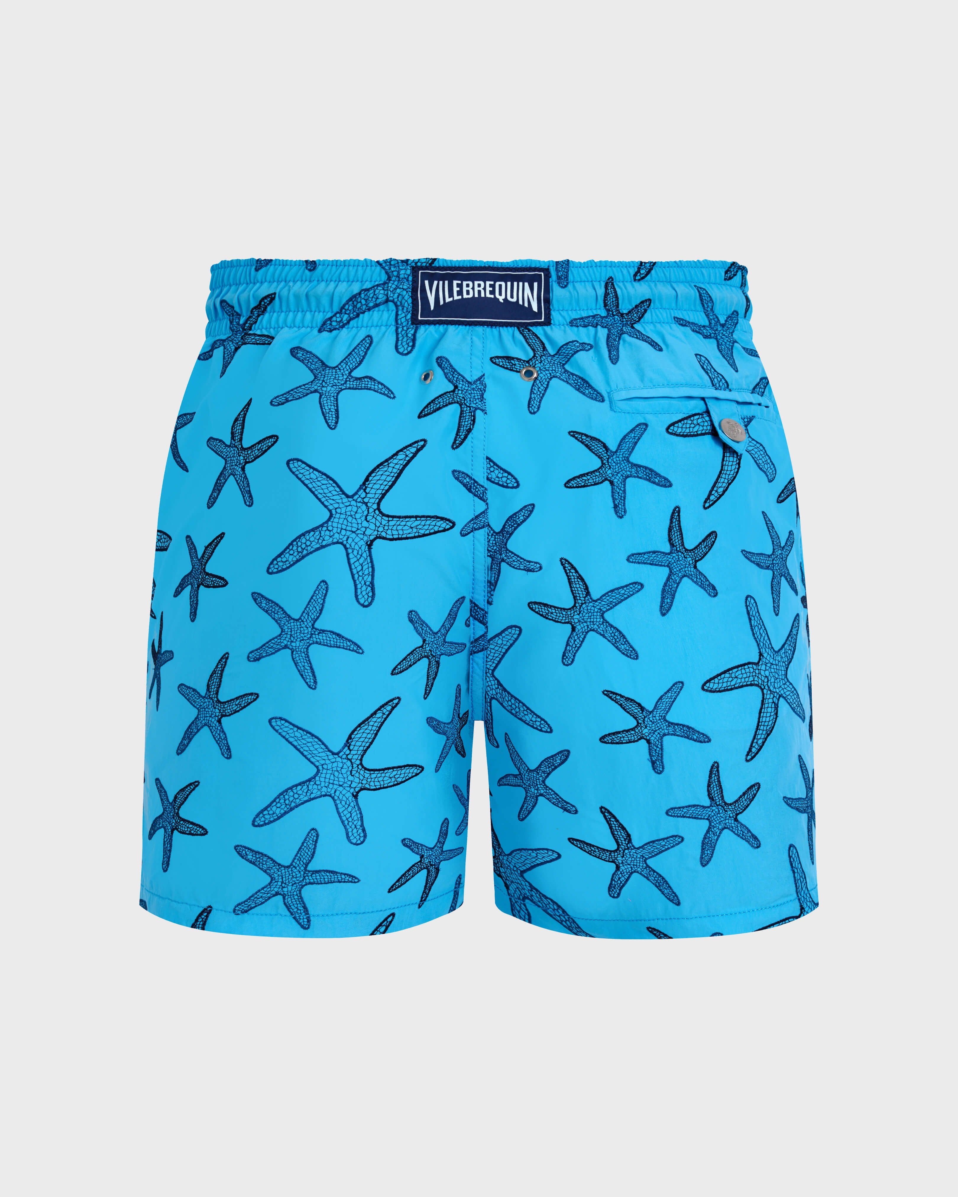 Swim shorts Embroidered Starfish - Blue topaz / Vilebrequin For sale