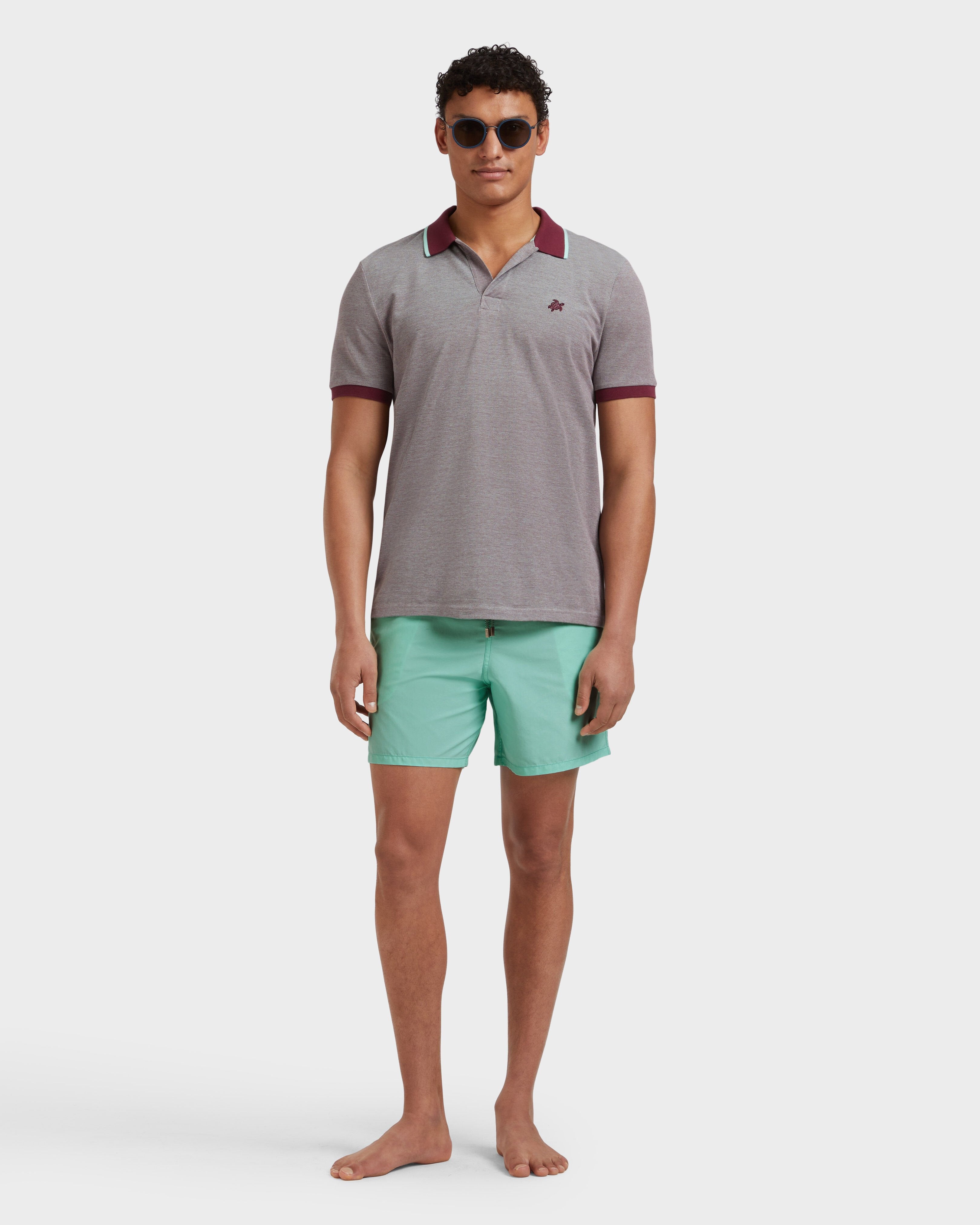 Swim Shorts Solid - Green Caribbean / Vilebrequin For sale