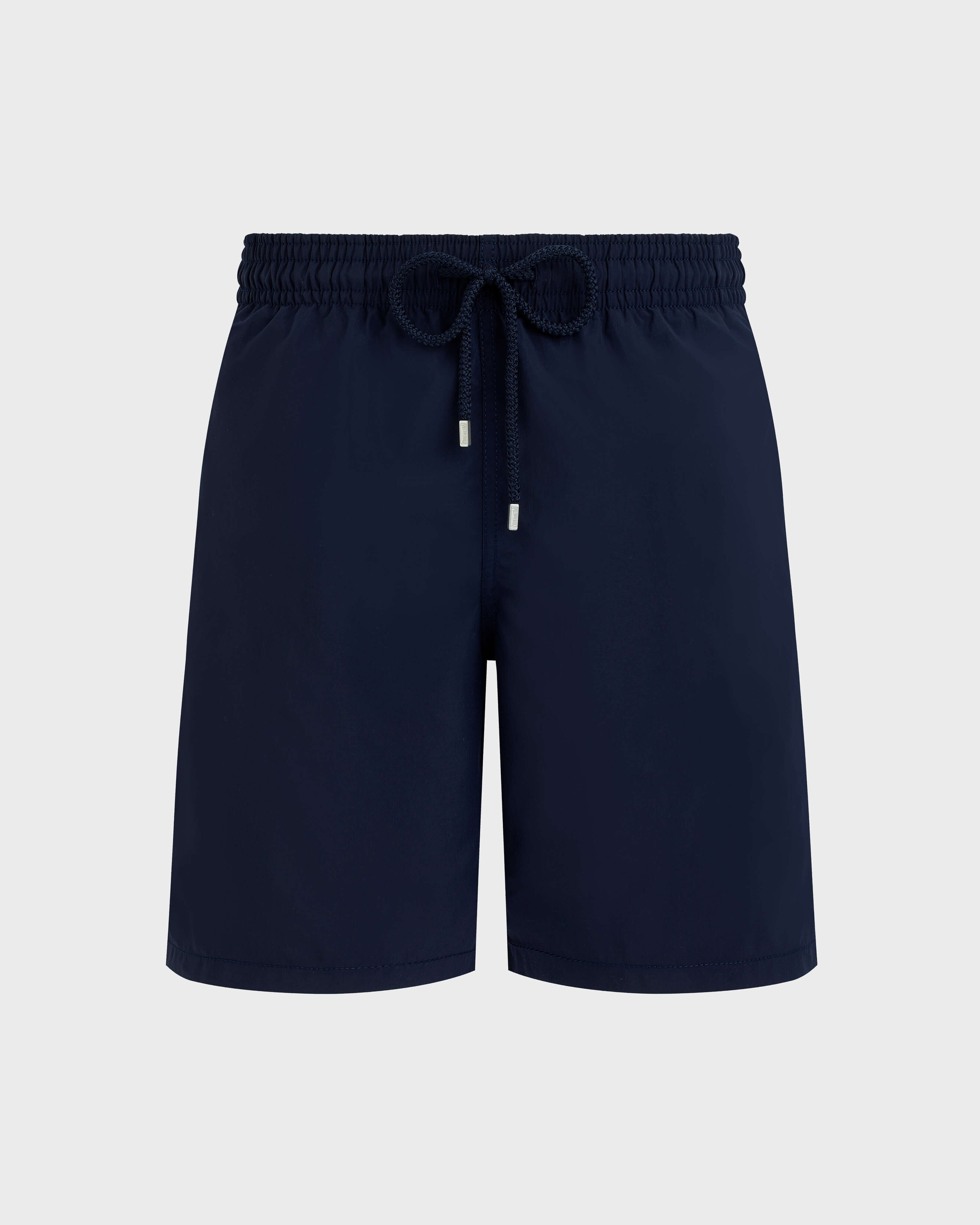 Long Swim Shorts Solid - Blue Navy Swimwear / Vilebrequin Outlet