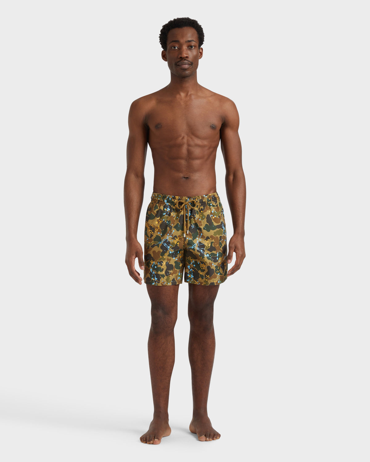 Swim Shorts Camo Splash - VBQ x Palm Angels / Vilebrequin US