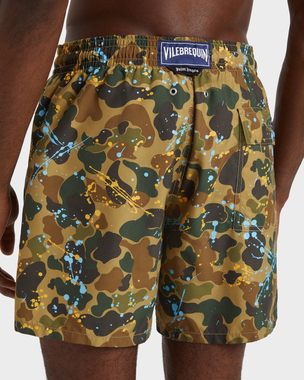 Swim Shorts Camo Splash - VBQ x Palm Angels / Vilebrequin US