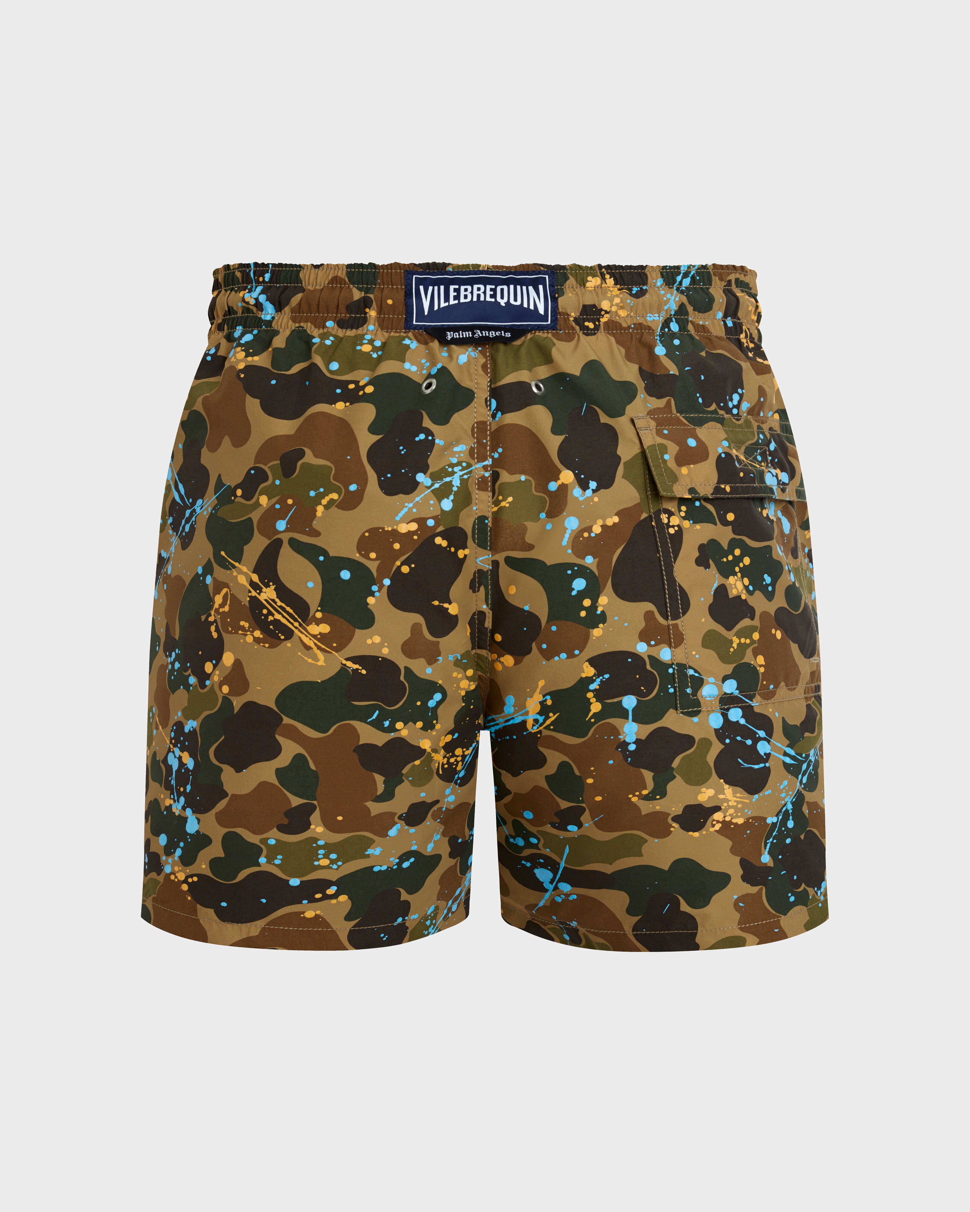 Swim Shorts Camo Splash - VBQ x Palm Angels / Vilebrequin US
