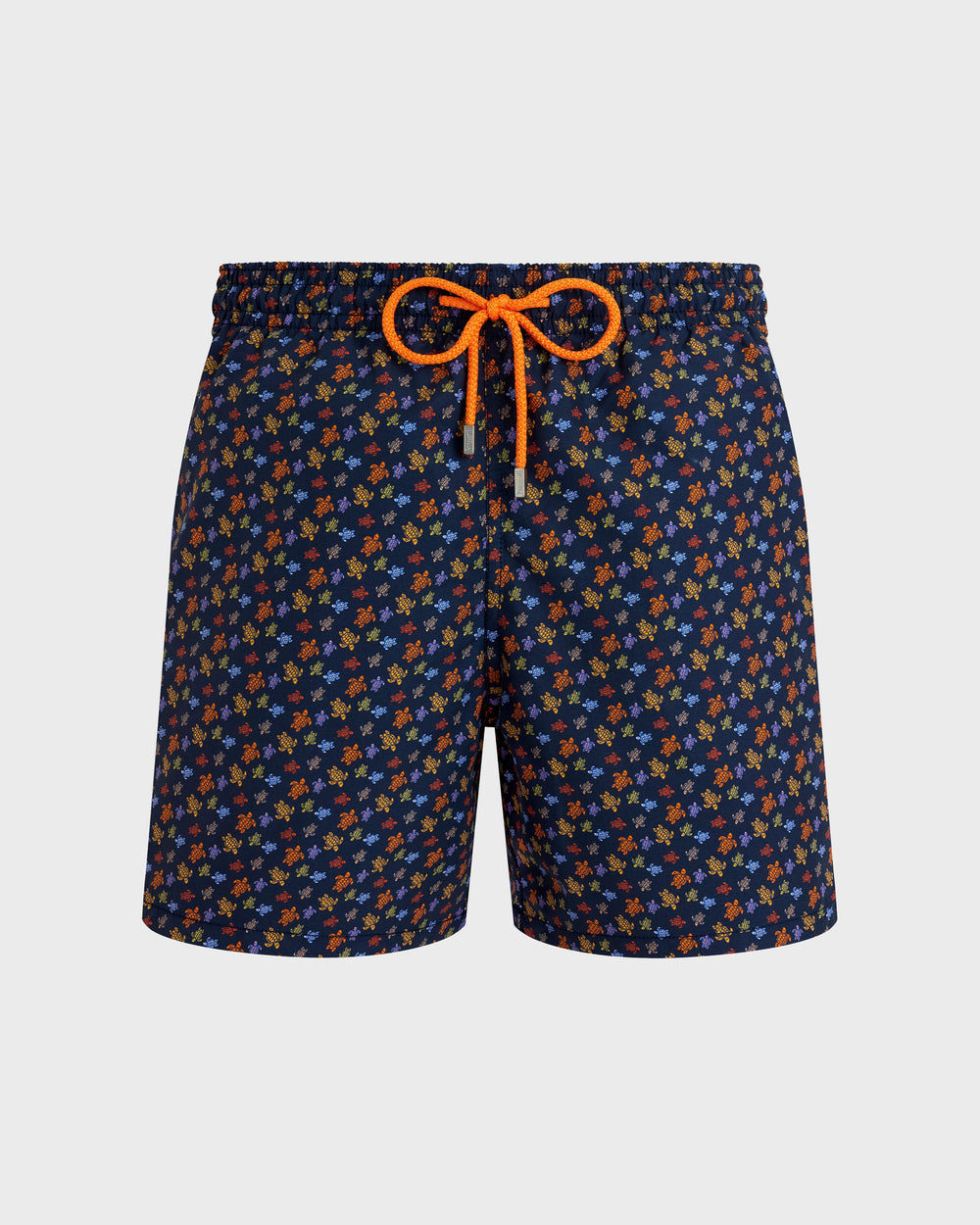 Swim Shorts Micro Ronde Des Tortues - Orange Vitamin / Vilebrequin New