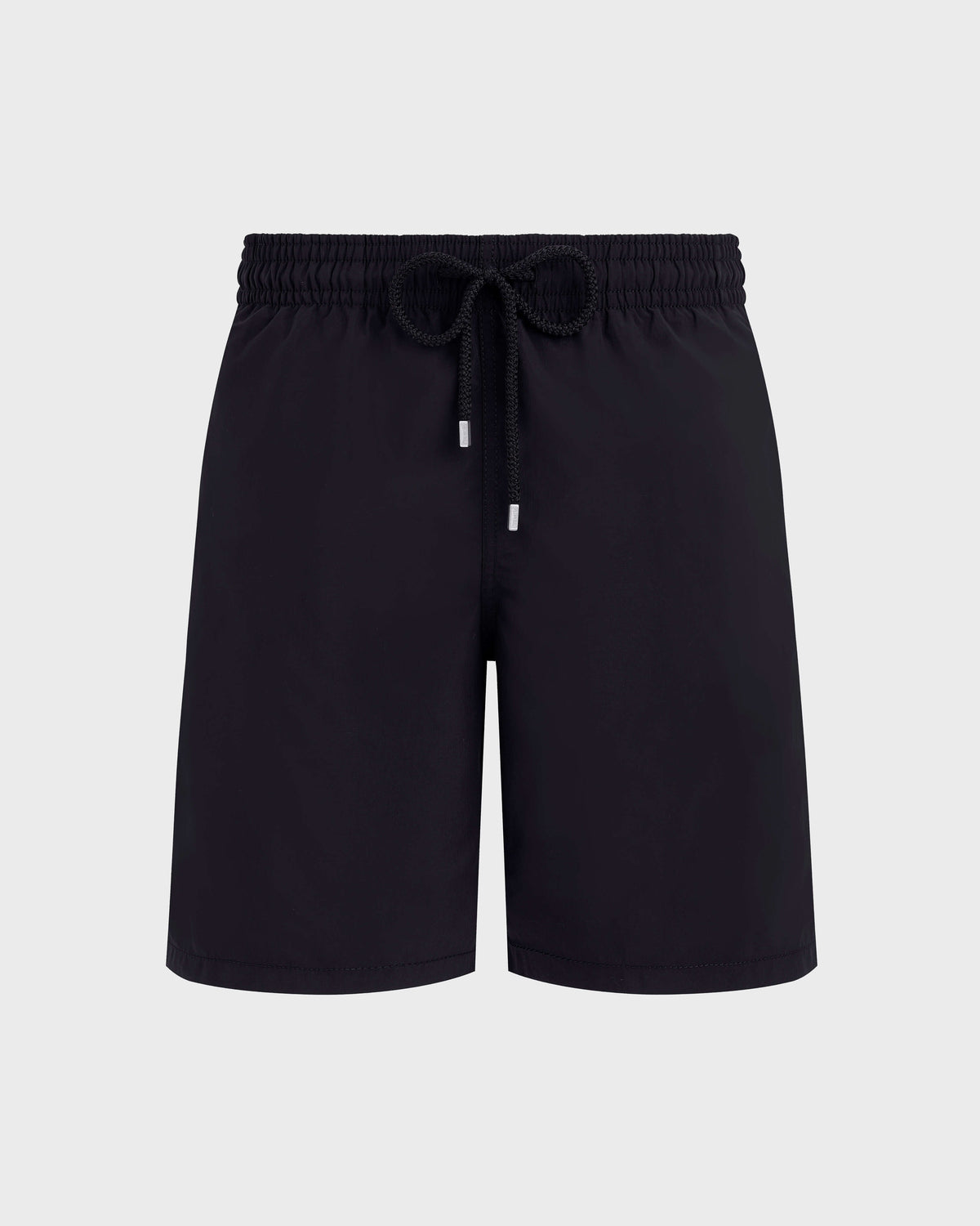 Long Swim Shorts Solid - Black Swimwear / Vilebrequin Sale