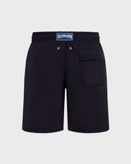 Long Swim Shorts Solid - Black Swimwear / Vilebrequin Sale