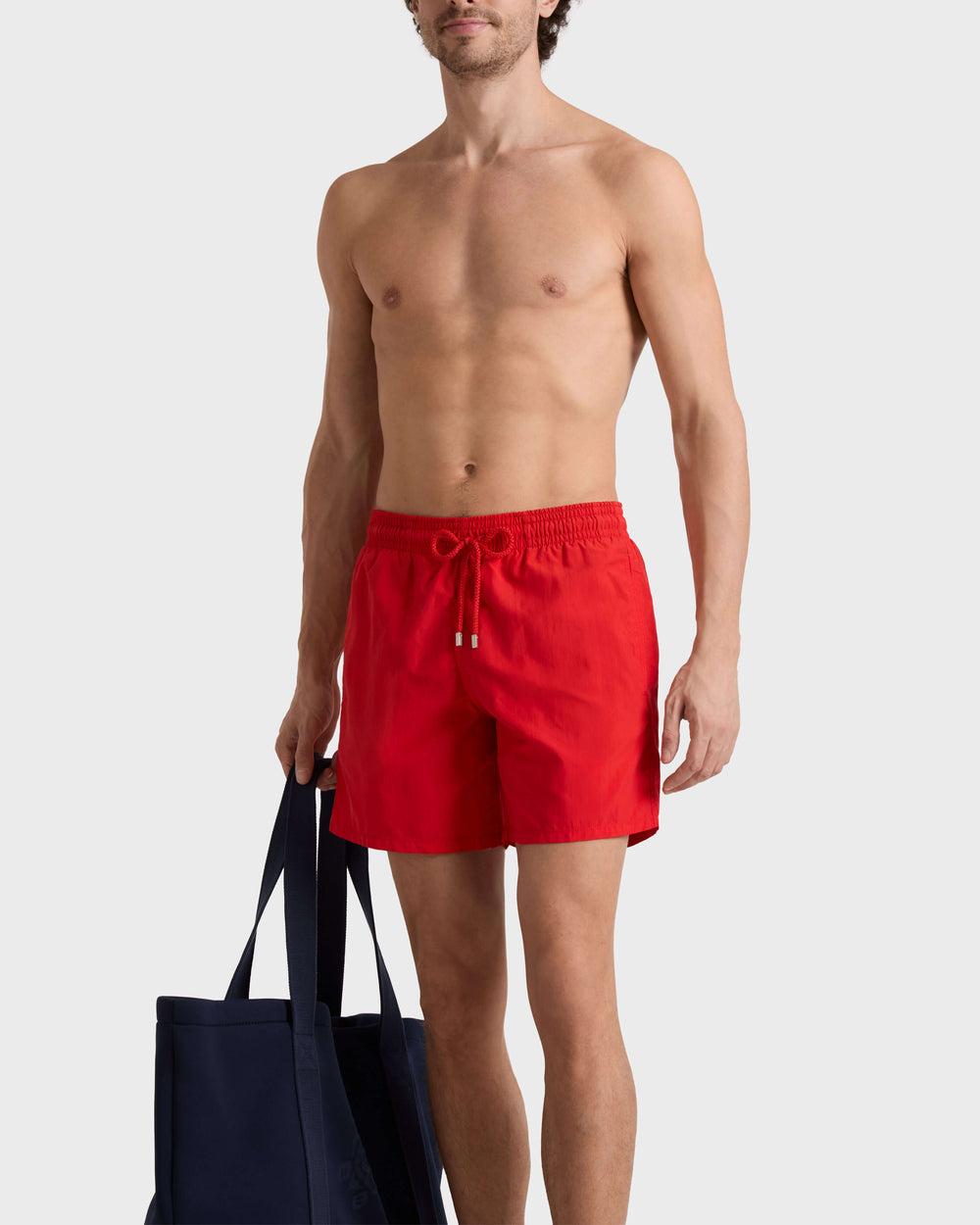 Swim Shorts Solid - Poppy red / Vilebrequin For sale