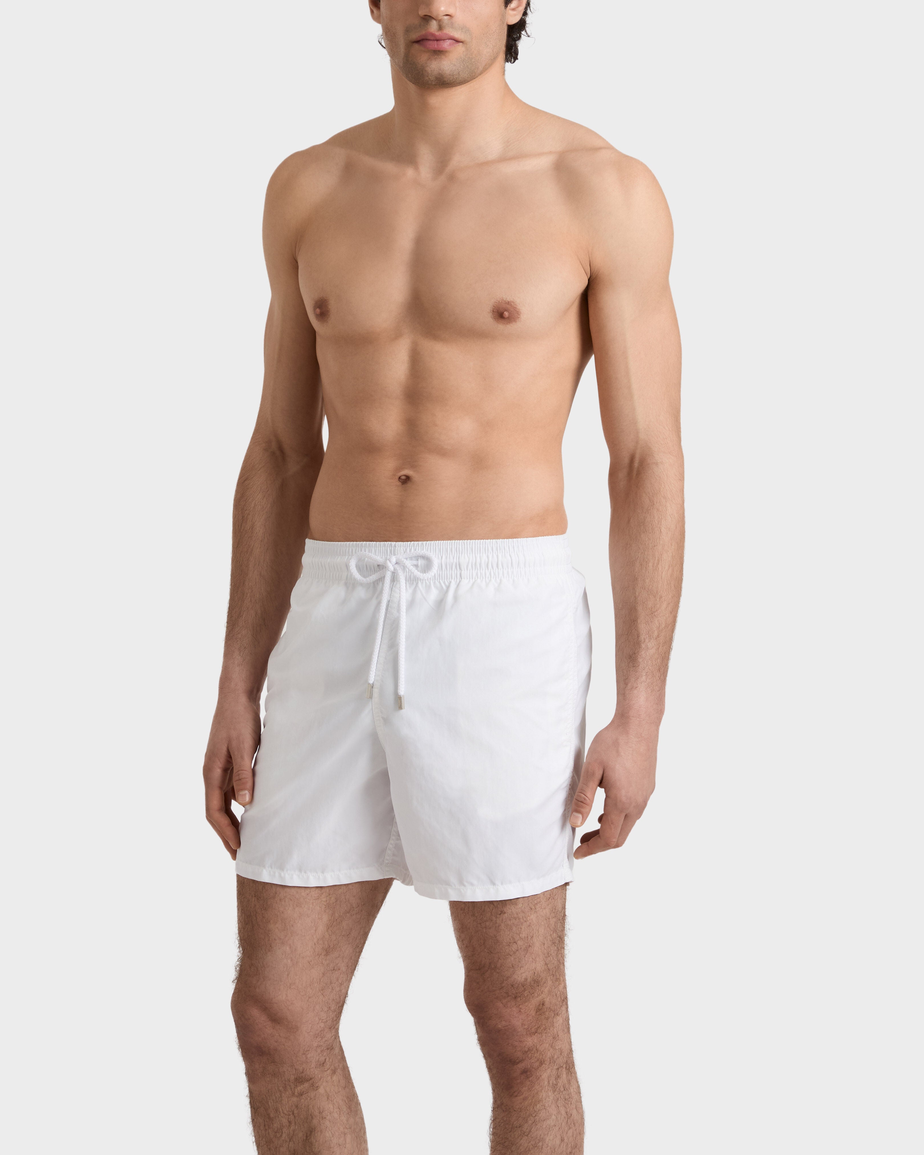 Swim Shorts Solid - White / Vilebrequin Discount