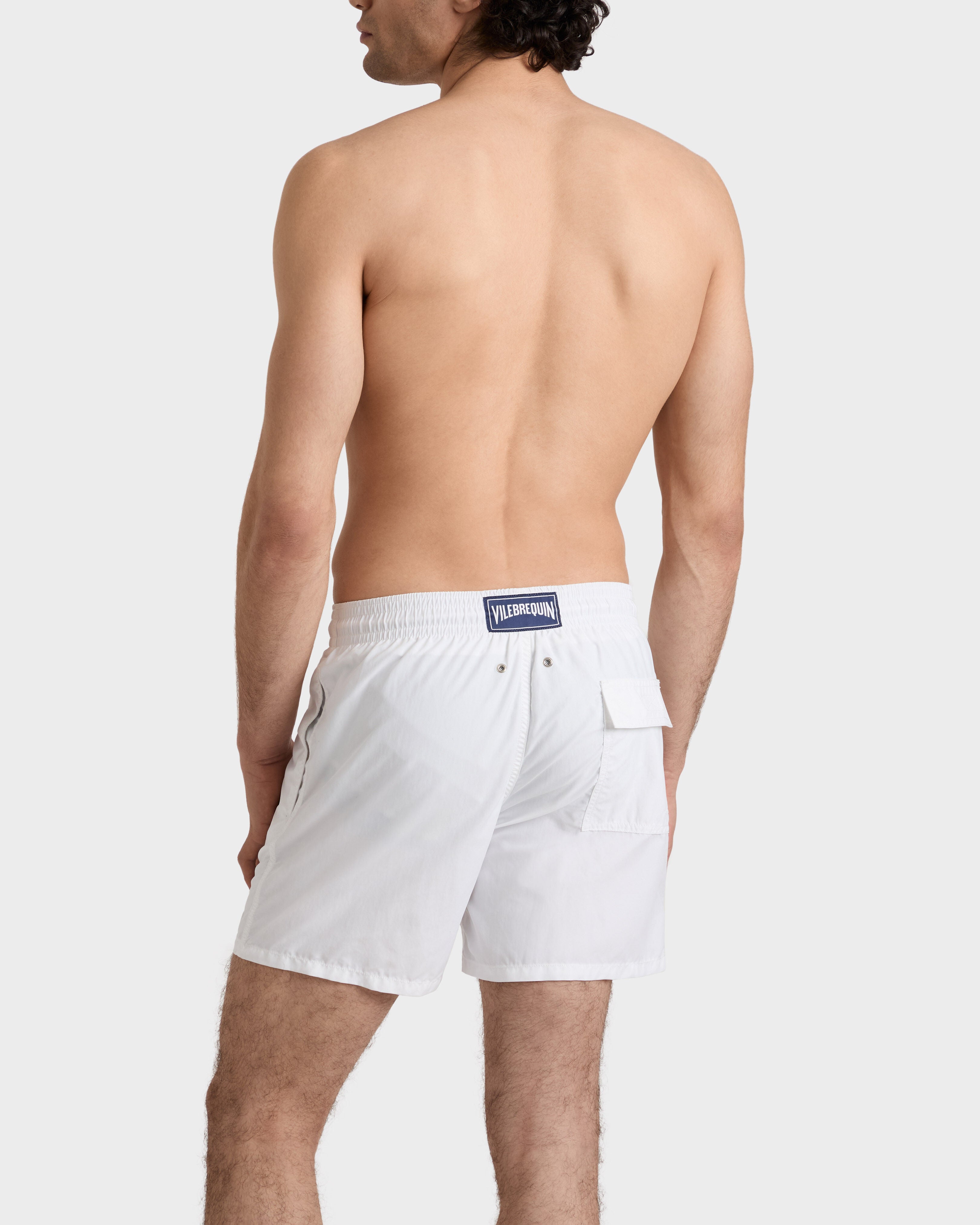 Swim Shorts Solid - White / Vilebrequin Discount