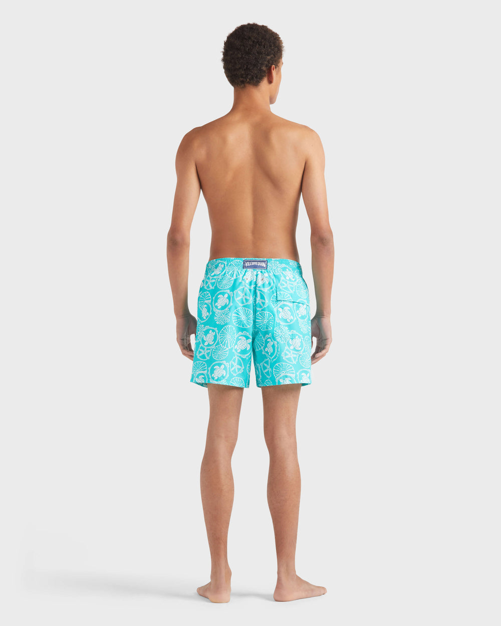 Swim shorts Oursins Bicolores - Disco green / Vilebrequin Outlet